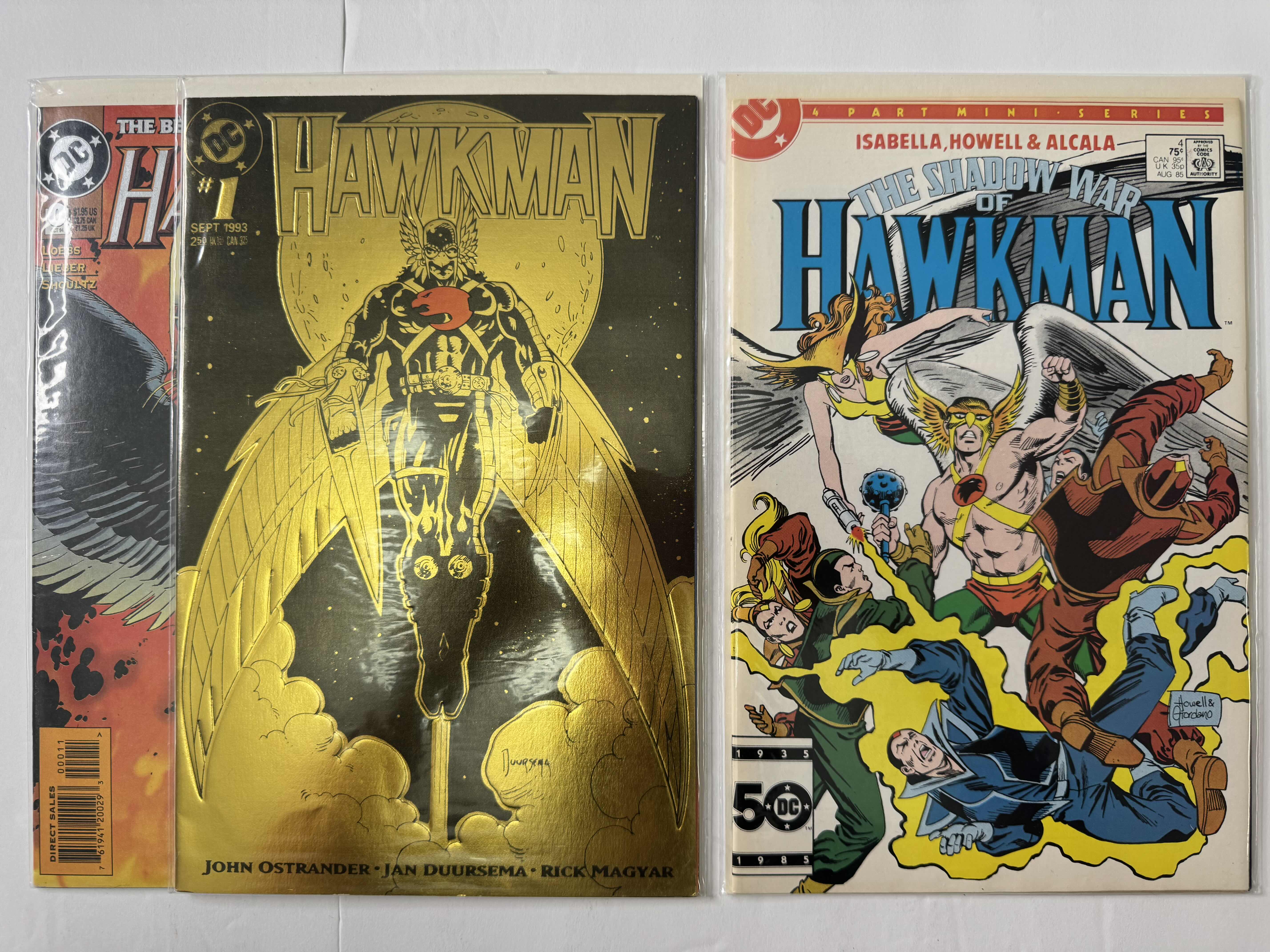 Photo 1 of 6- VINTAGE DC HAWKMAN COMIC BOOKS