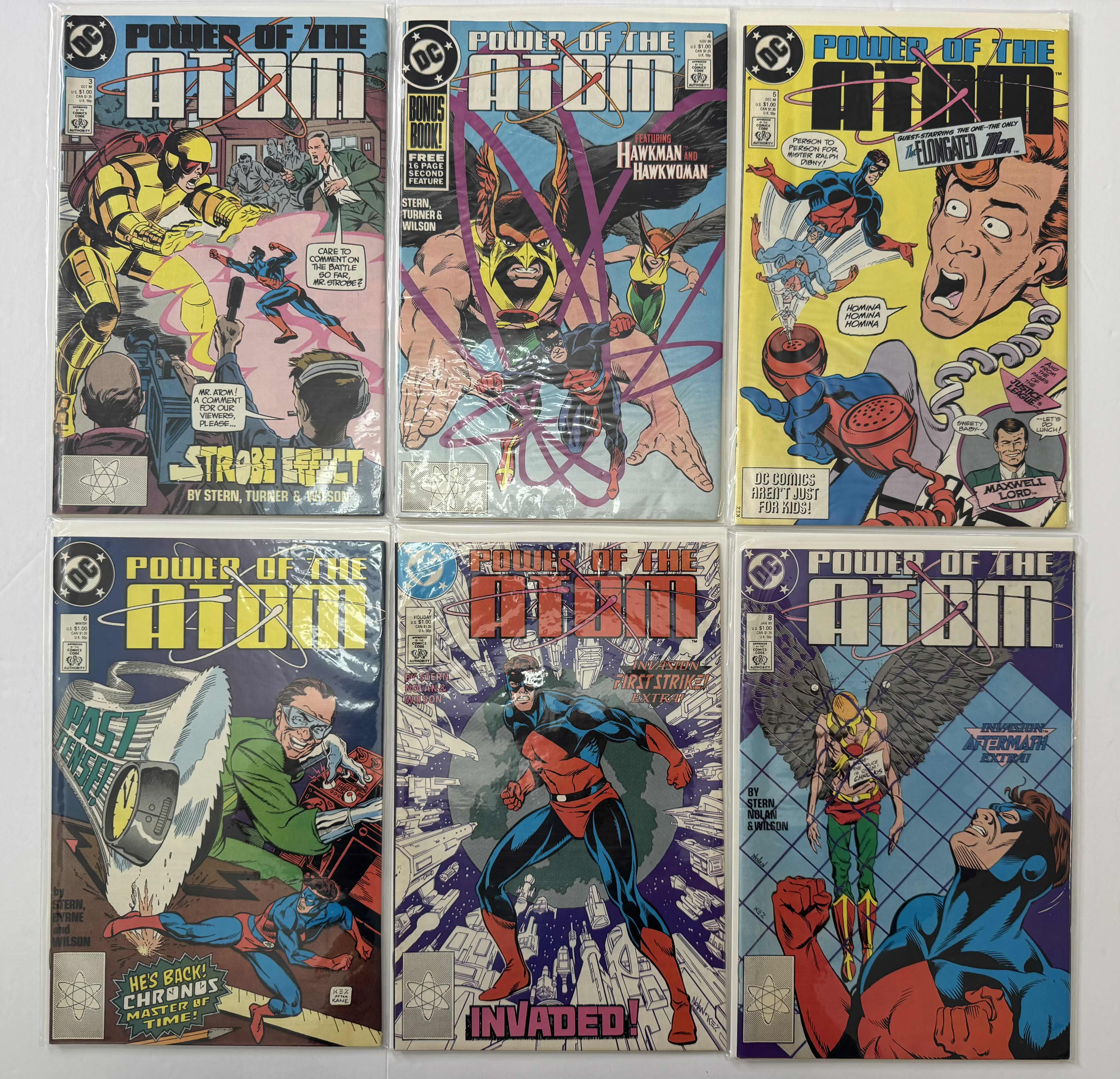 Photo 1 of 6- VINTAGE DC POWER OF THE ATOM COMIC BOOKS