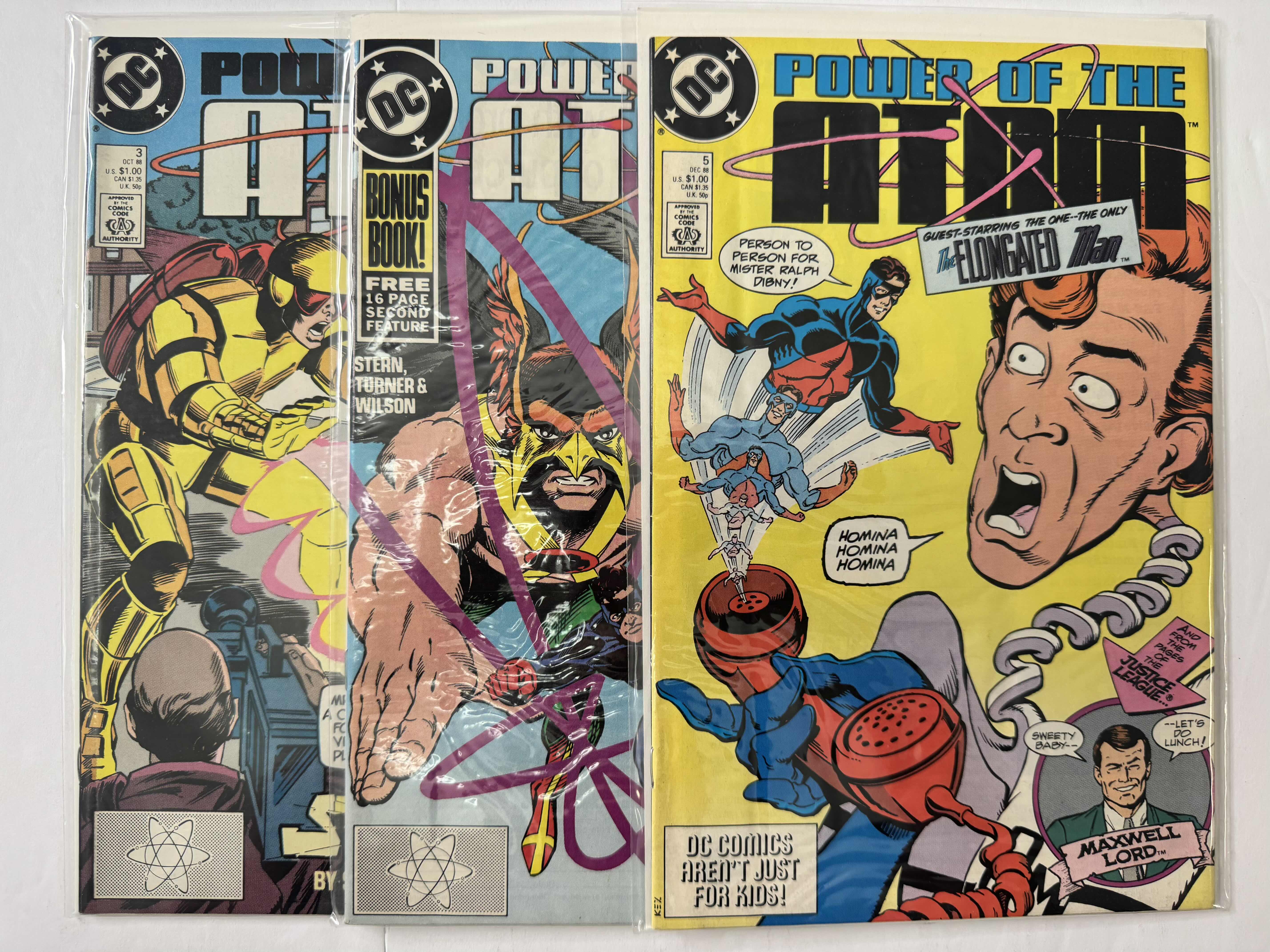 Photo 1 of 6- VINTAGE DC POWER OF THE ATOM COMIC BOOKS