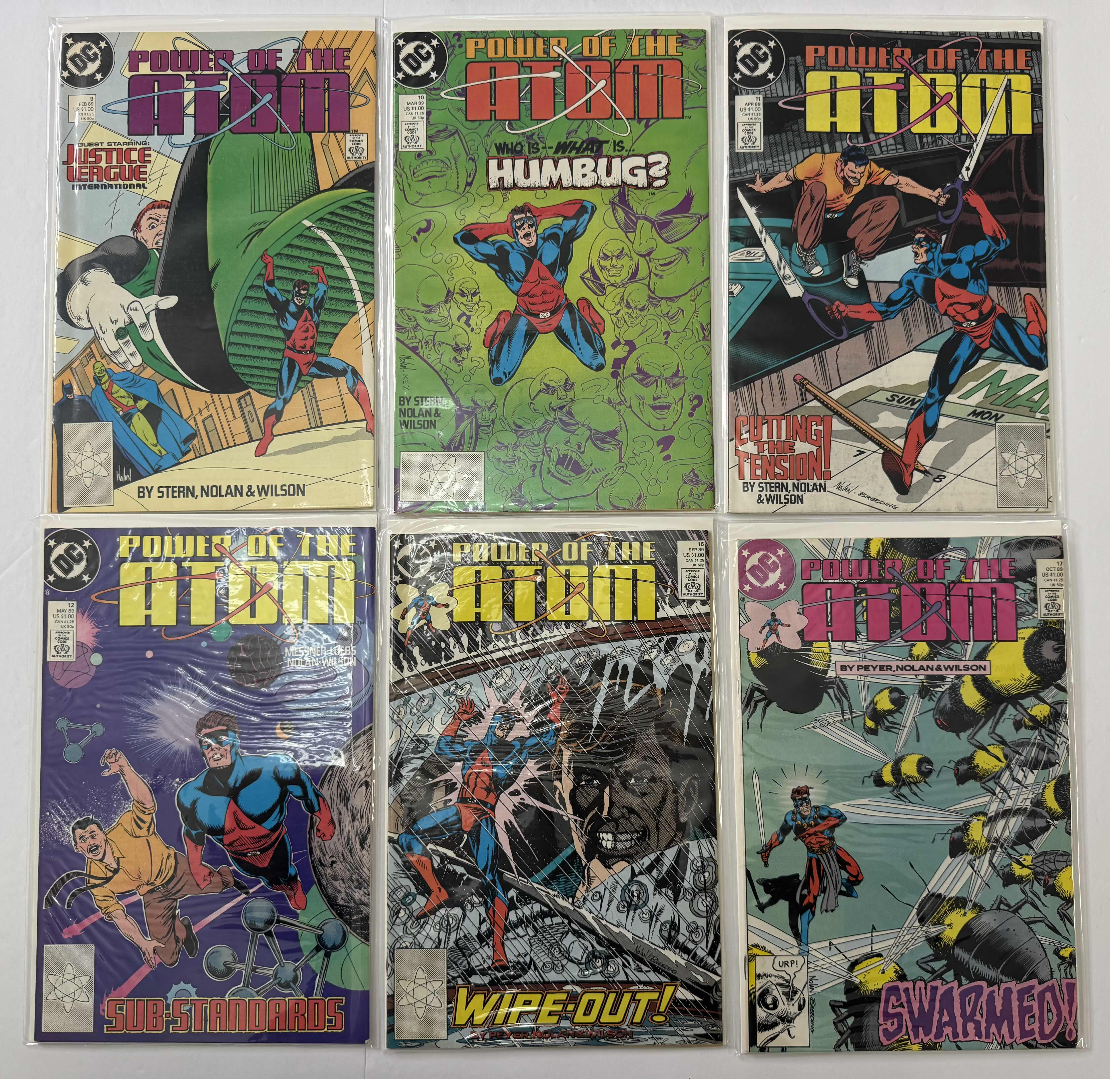 Photo 1 of 6- VINTAGE DC POWER OF THE ATOM COMIC BOOKS