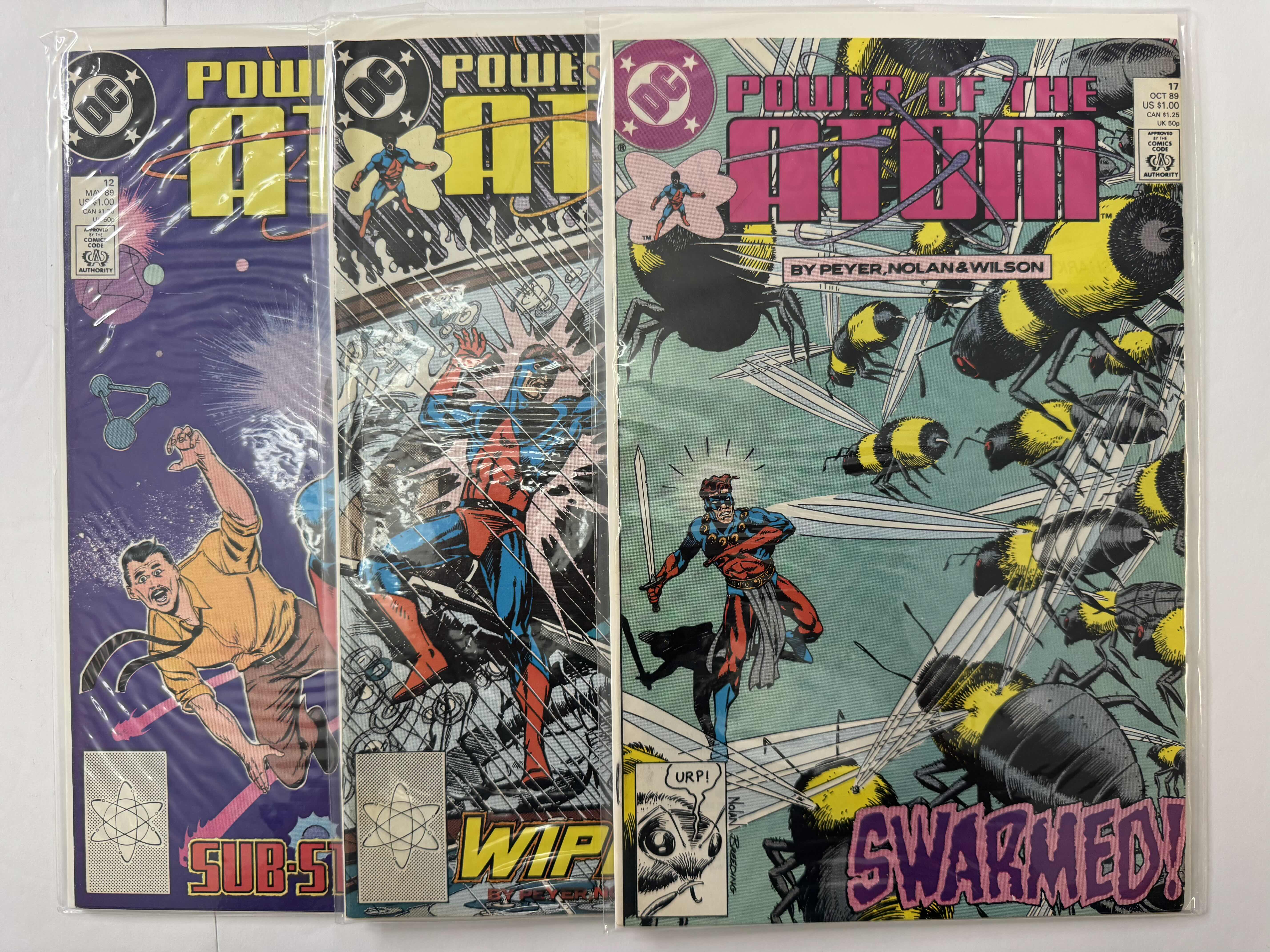 Photo 1 of 6- VINTAGE DC POWER OF THE ATOM COMIC BOOKS