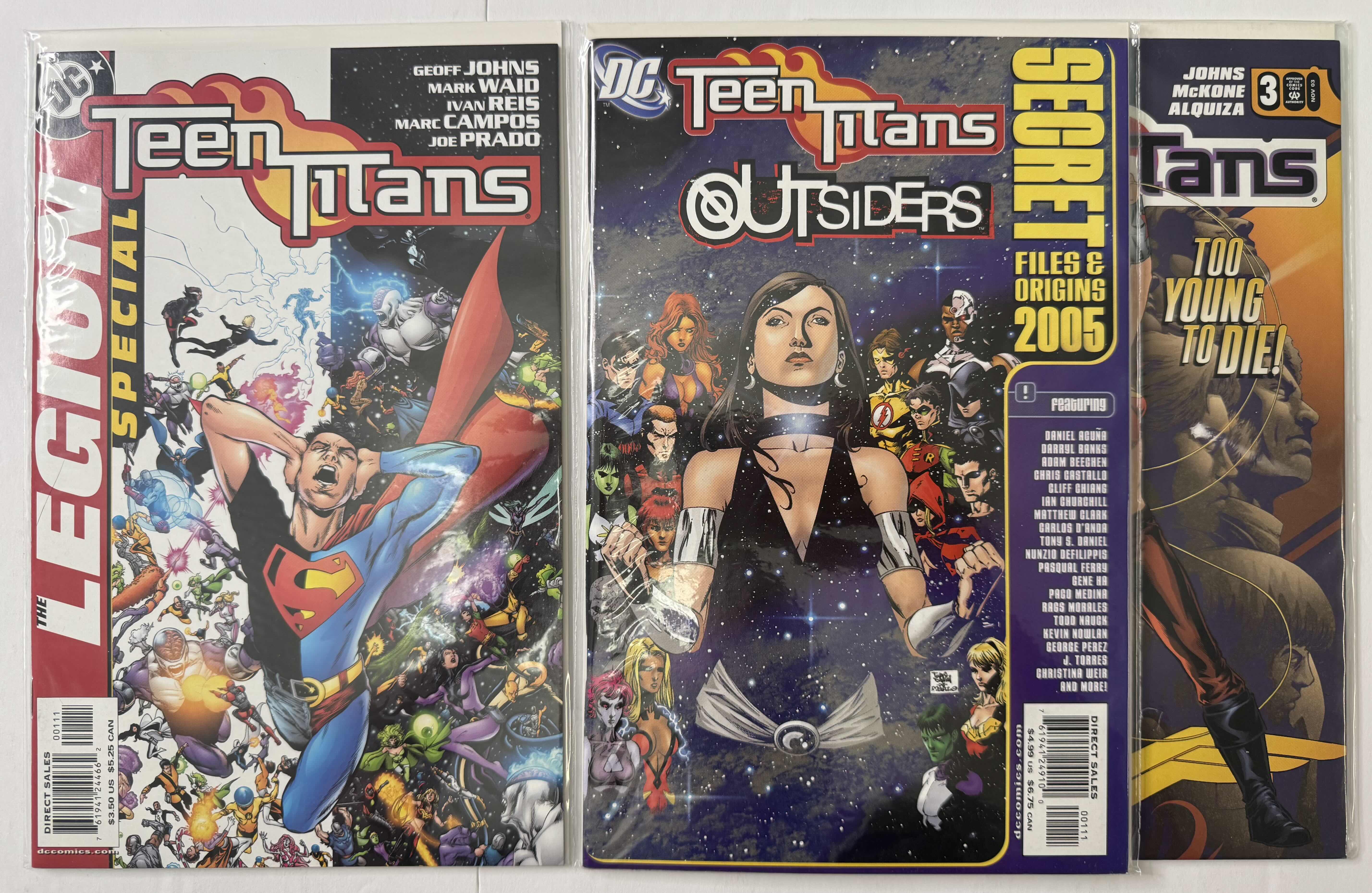 Photo 1 of 6- VINTAGE DC TEEN TITANS COMIC BOOKS