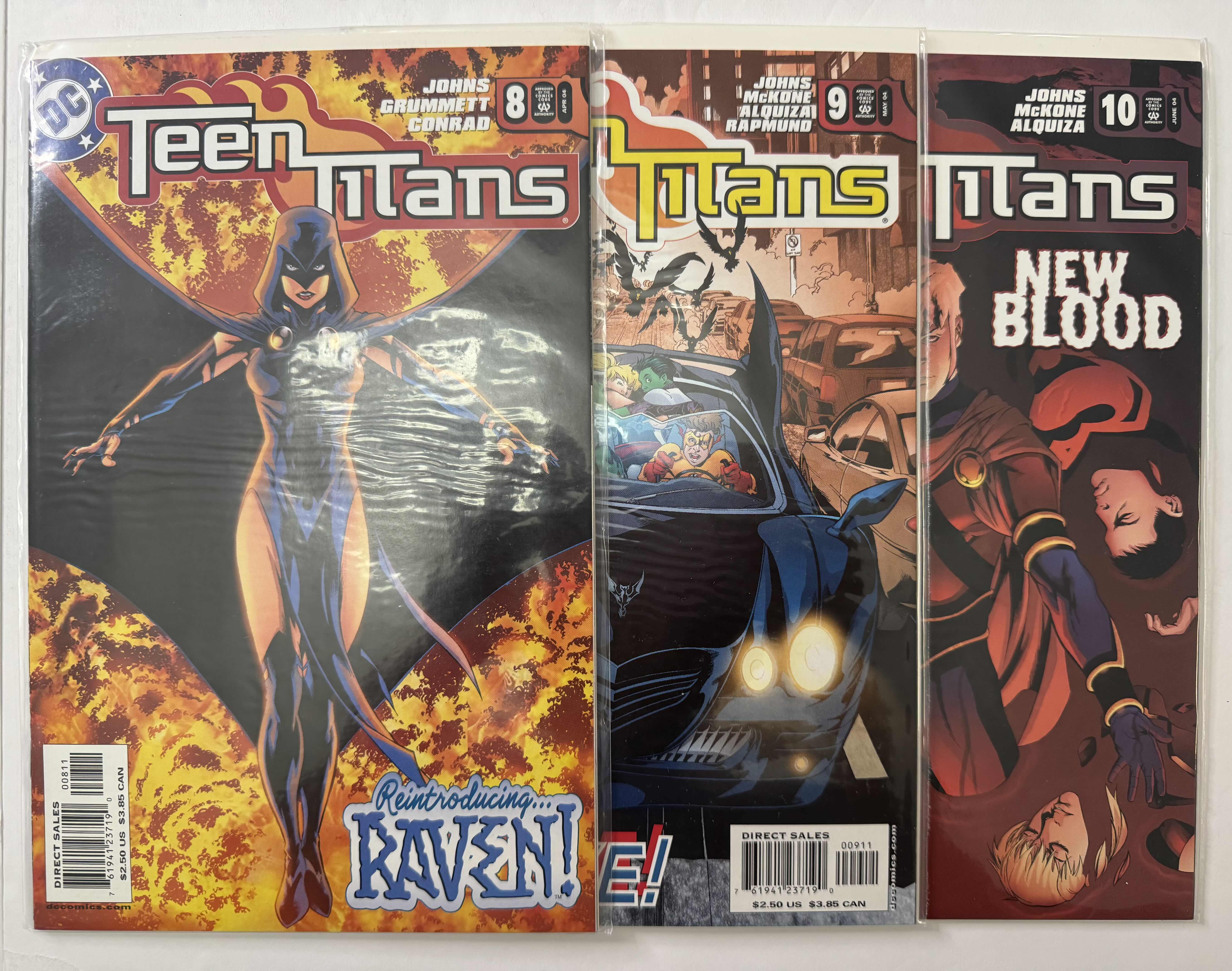 Photo 1 of 5- VINTAGE DC TEEN TITANS COMIC BOOKS
