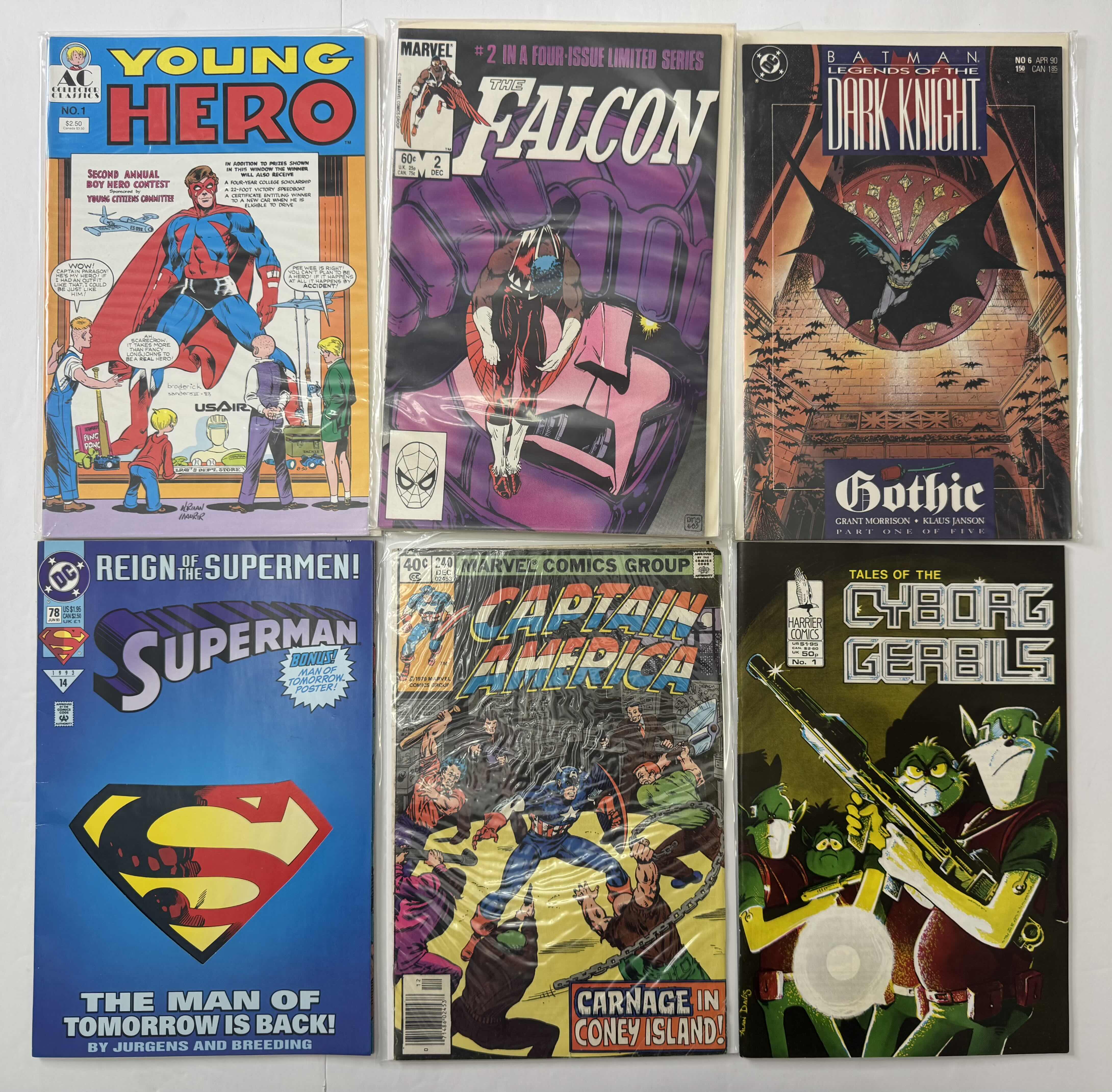 Photo 1 of 6- VINTAGE ASSORTED COMIC BOOKS