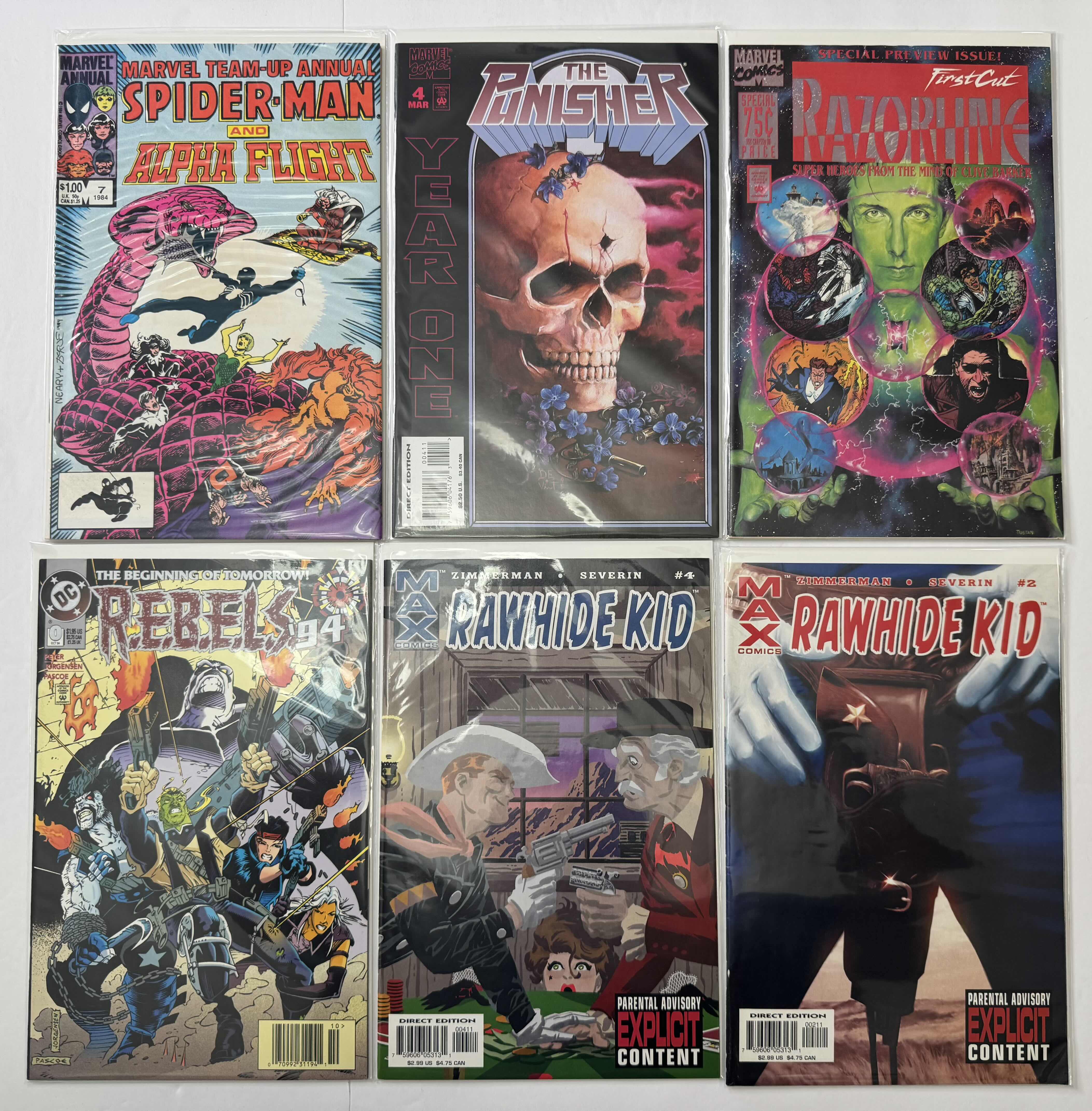 Photo 1 of 6- VINTAGE ASSORTED COMIC BOOKS