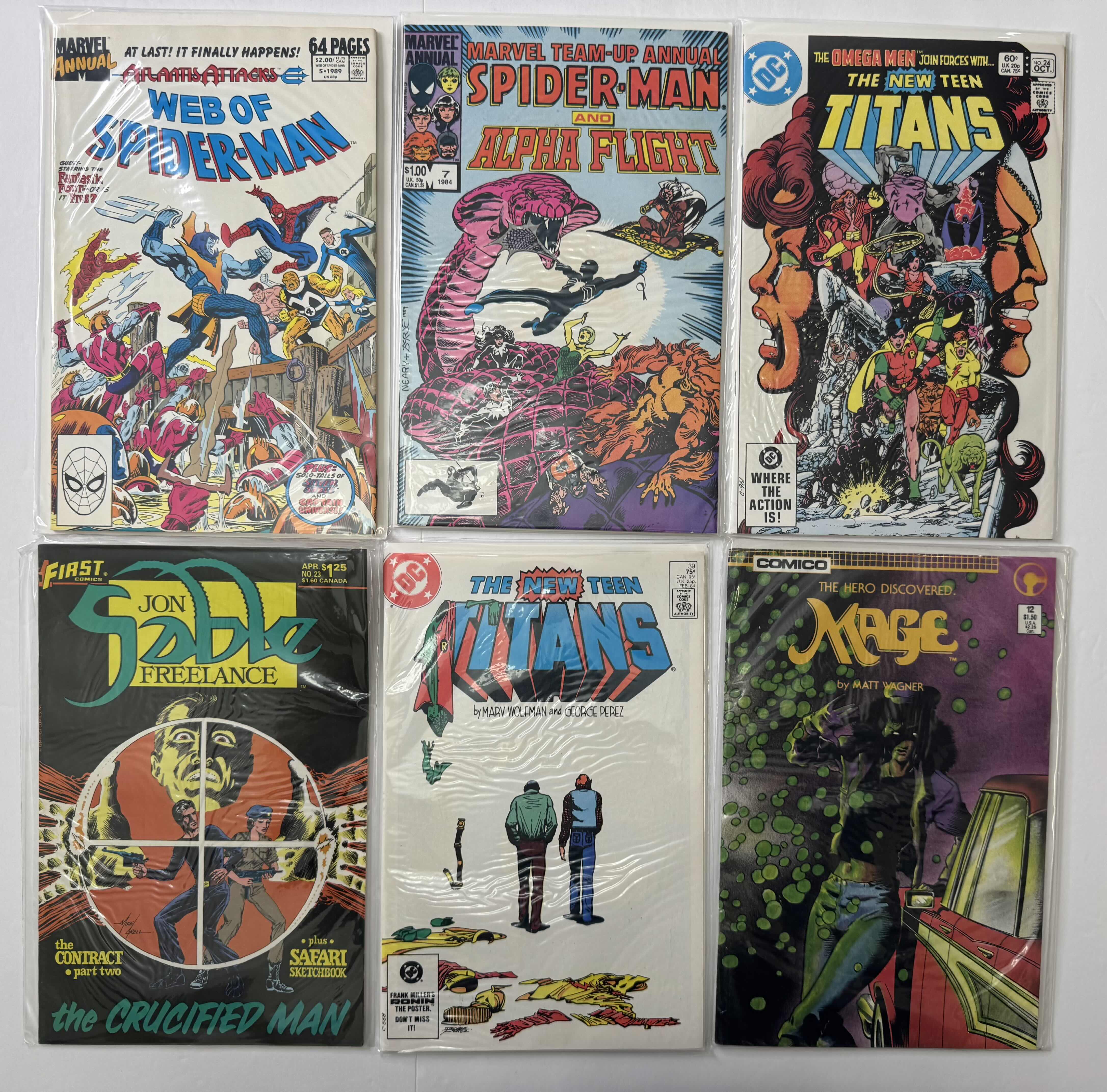 Photo 1 of 6- VINTAGE ASSORTED COMIC BOOKS