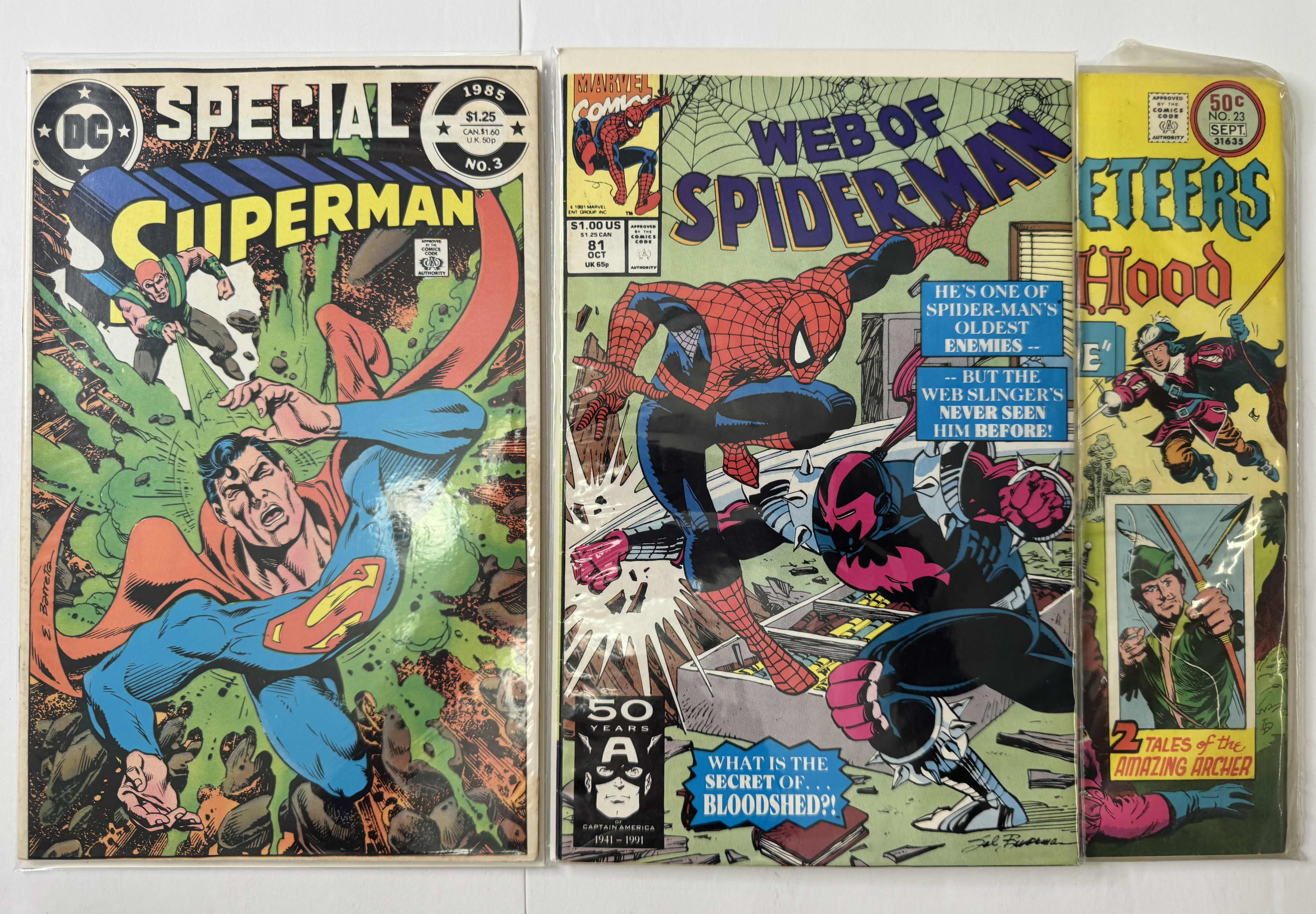Photo 1 of 6- VINTAGE ASSORTED COMIC BOOKS