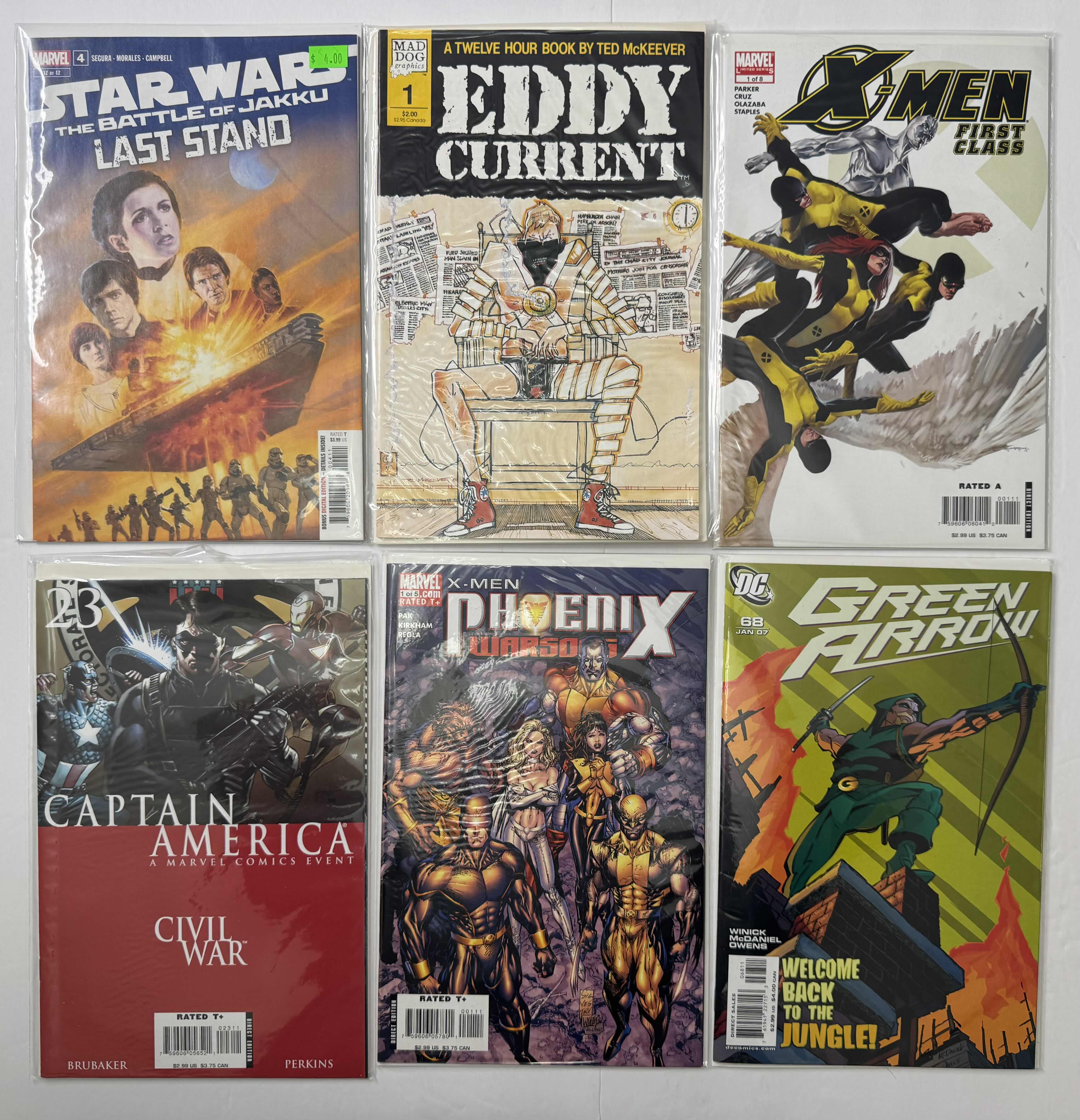 Photo 1 of 6- VINTAGE ASSORTED COMIC BOOKS