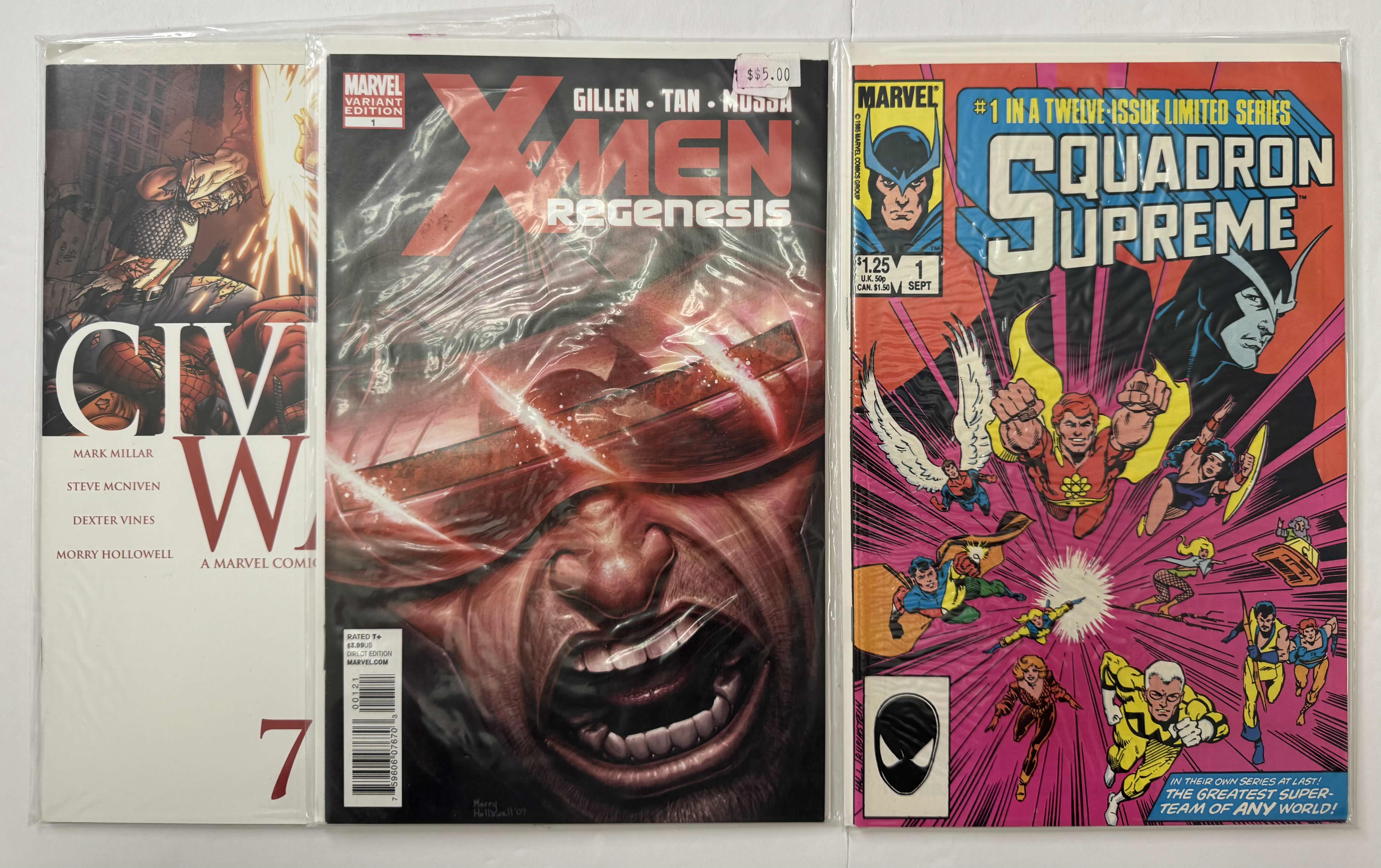 Photo 1 of 6- VINTAGE MARVEL COMIC BOOKS