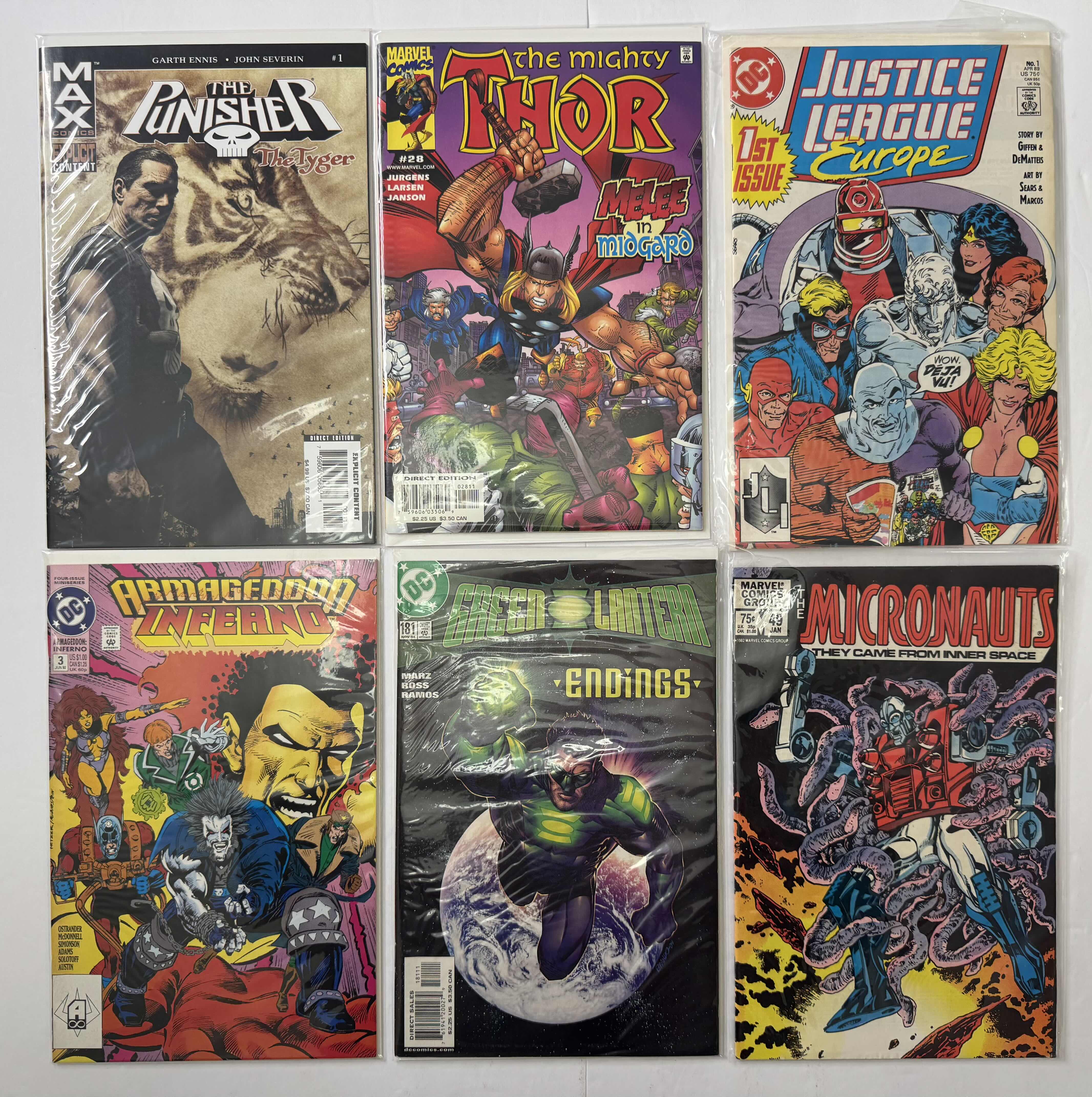 Photo 1 of 6- VINTAGE ASSORTED COMIC BOOKS