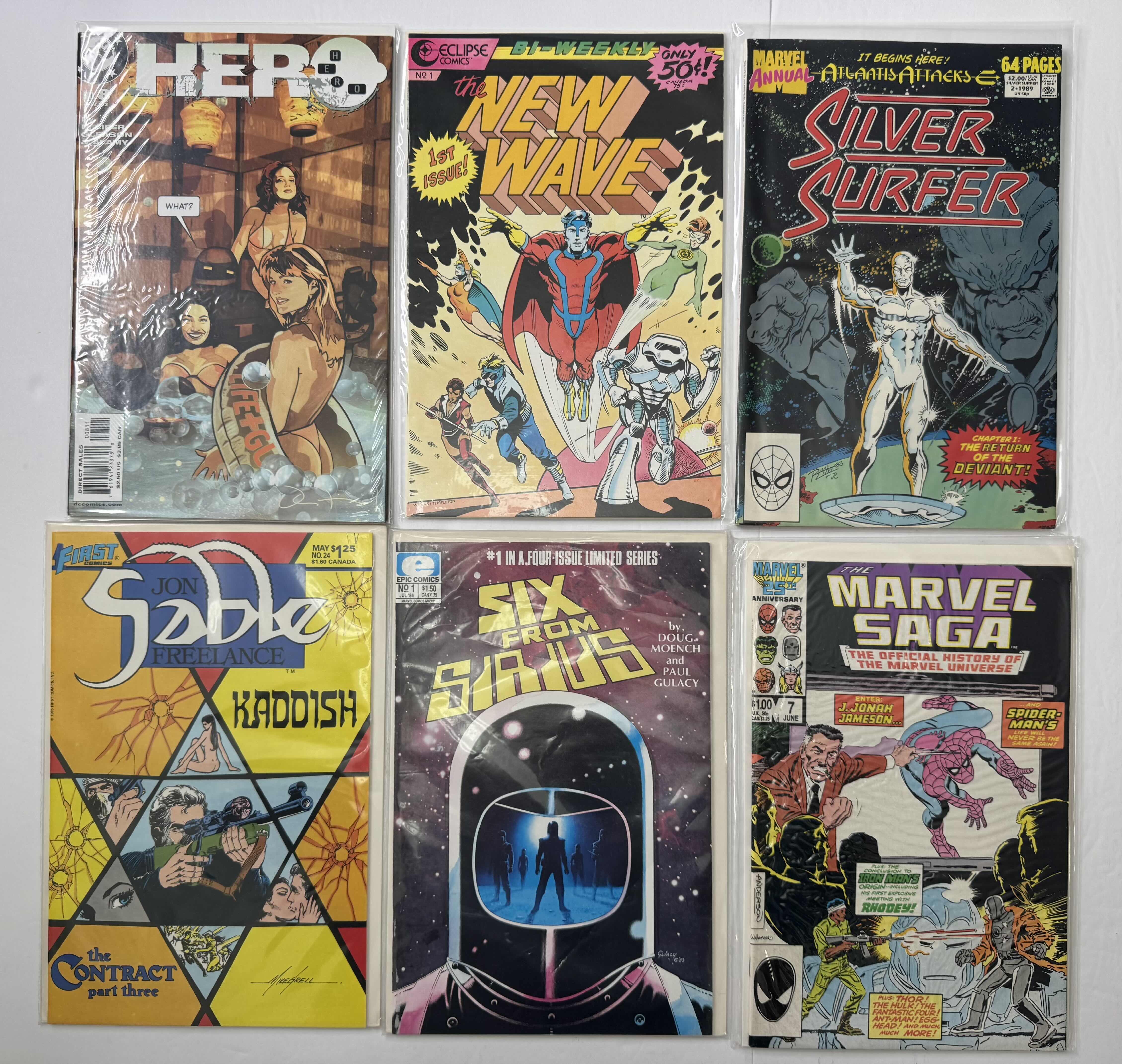Photo 1 of 6- VINTAGE ASSORTED COMIC BOOKS