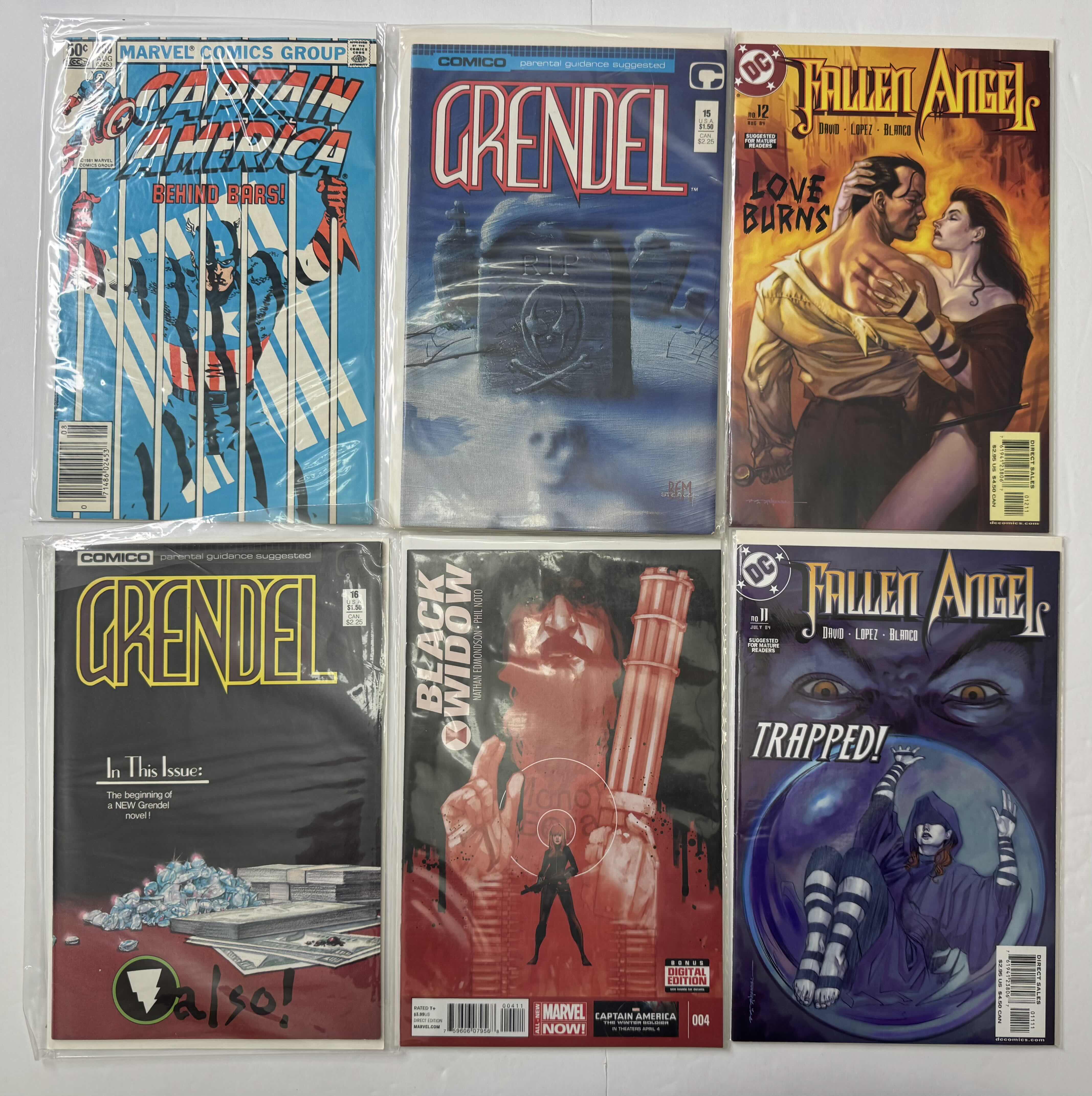 Photo 1 of 6- VINTAGE ASSORTED COMIC BOOKS