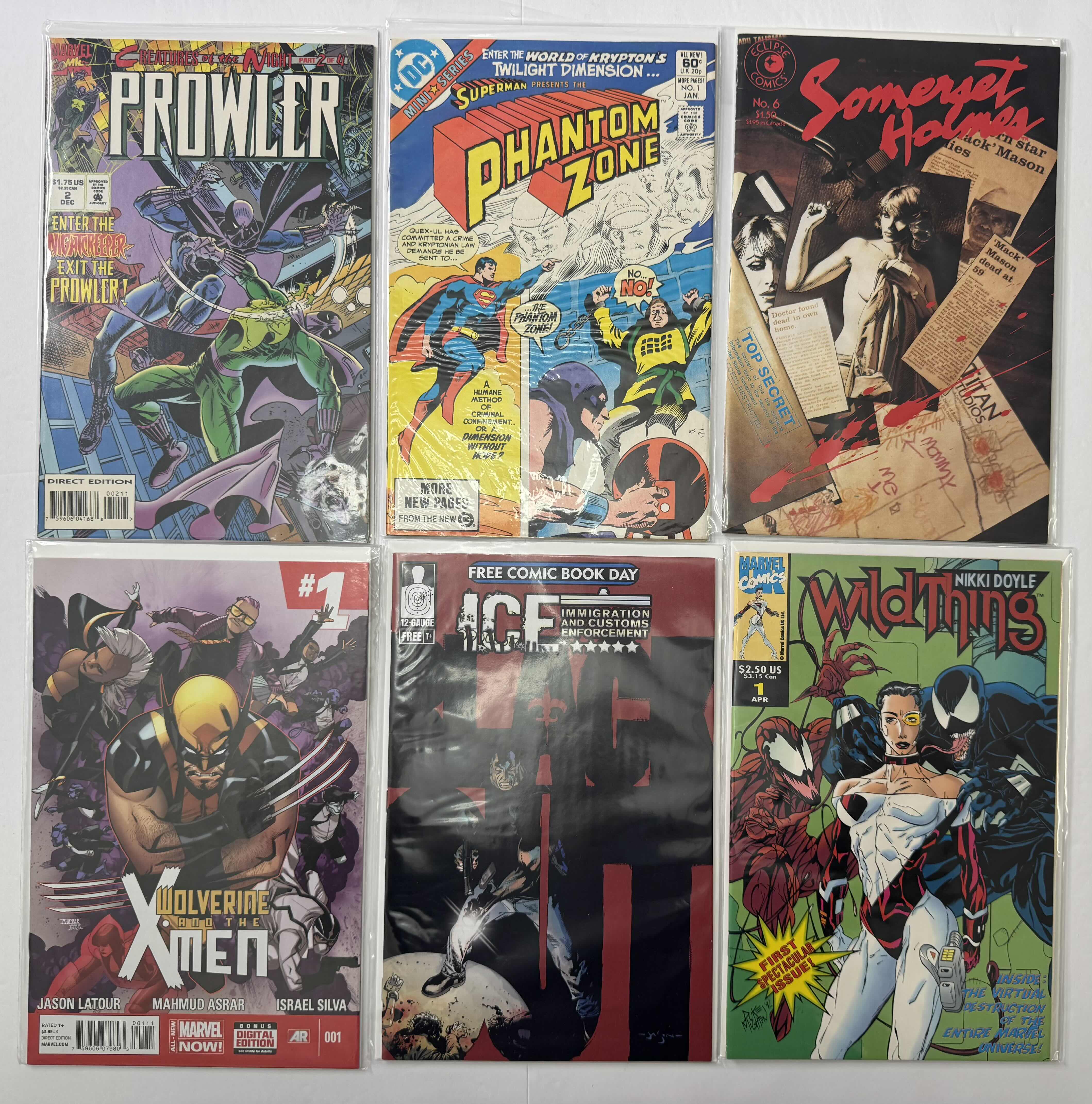 Photo 1 of 6- VINTAGE ASSORTED COMIC BOOKS