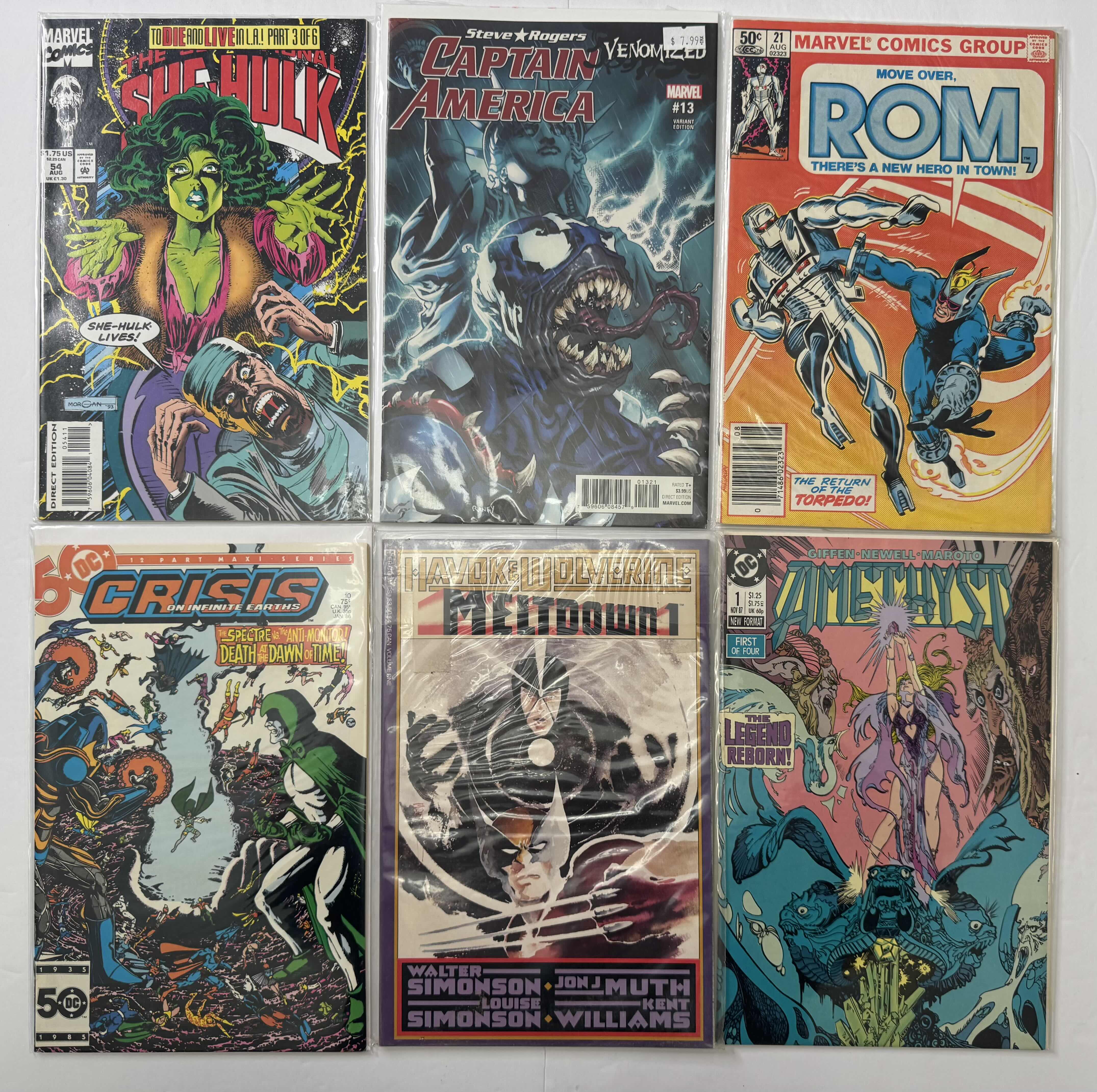 Photo 1 of 6- VINTAGE ASSORTED COMIC BOOKS