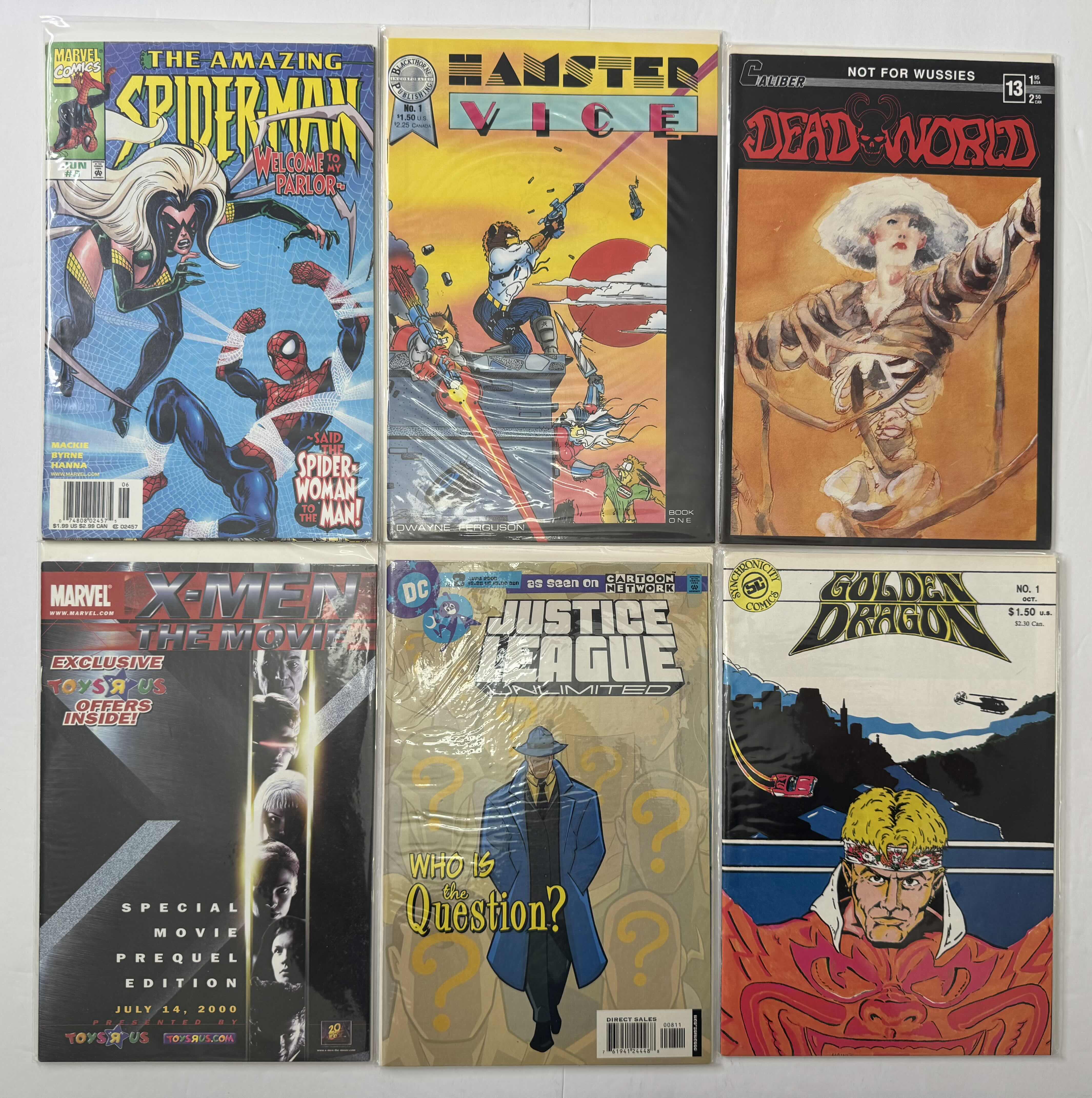 Photo 1 of 6- VINTAGE ASSORTED COMIC BOOKS