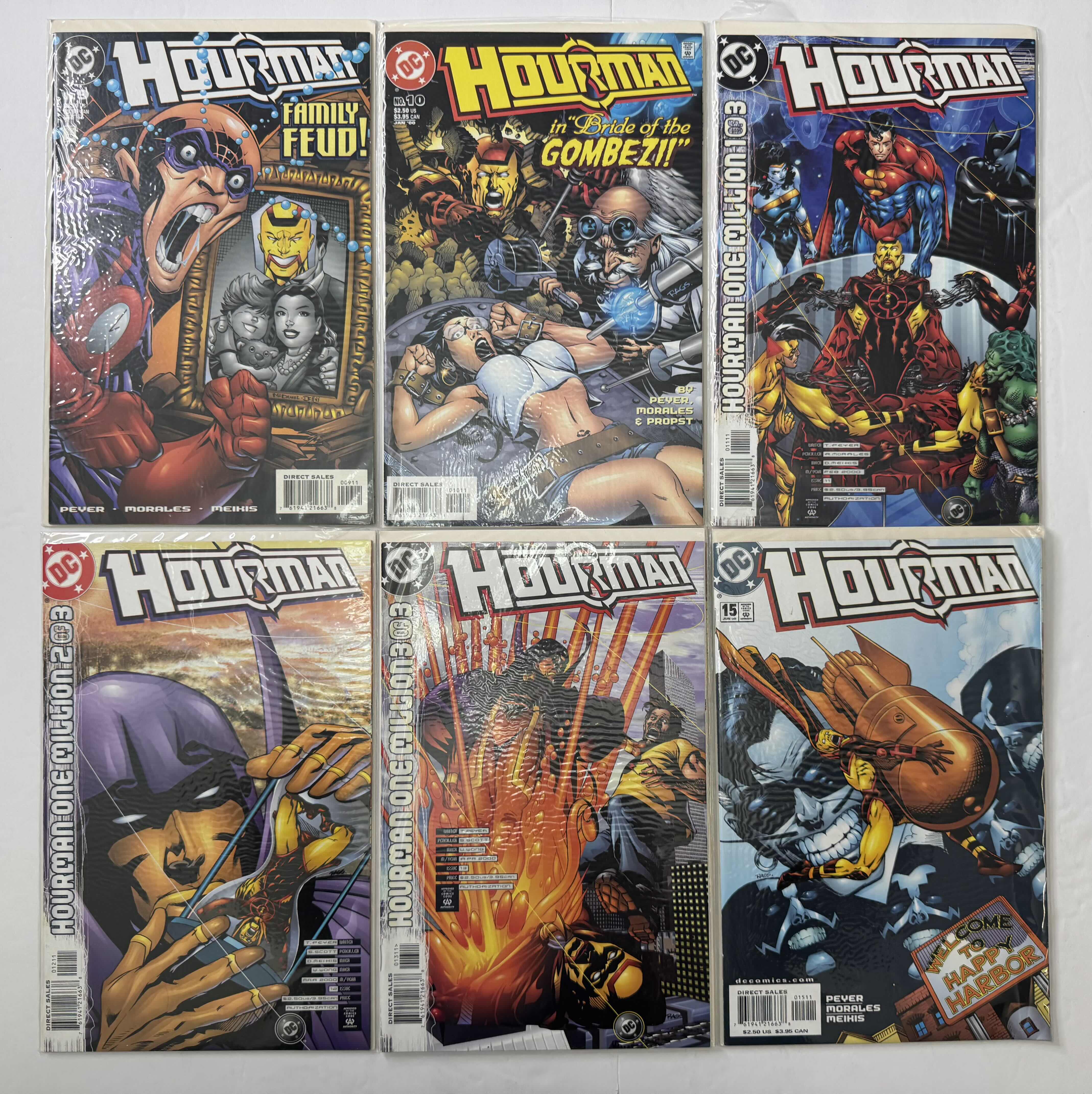 Photo 1 of 6- VINTAGE DC HOURMAN COMIC BOOKS