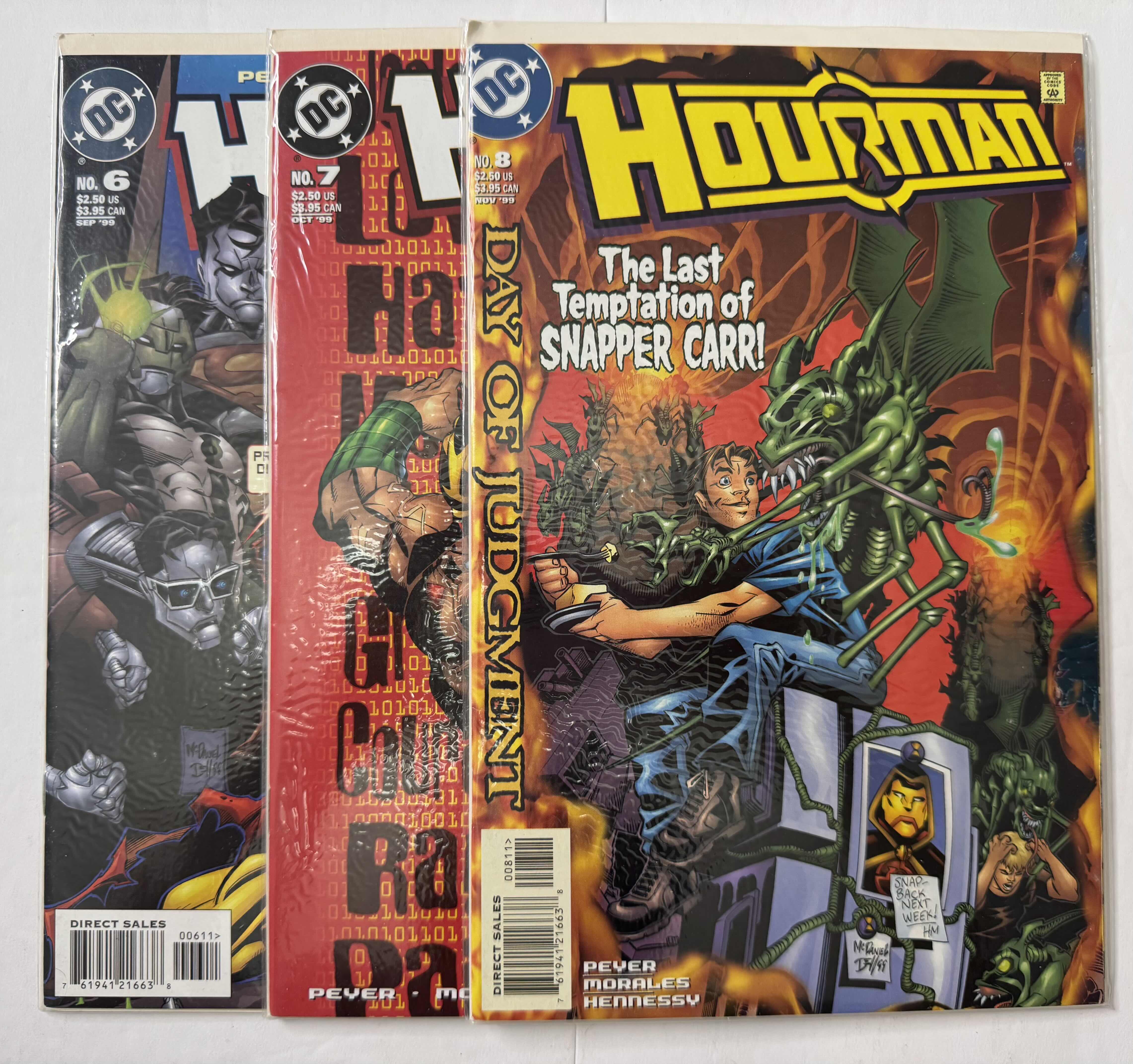 Photo 1 of 6- VINTAGE DC HOURMAN COMIC BOOKS