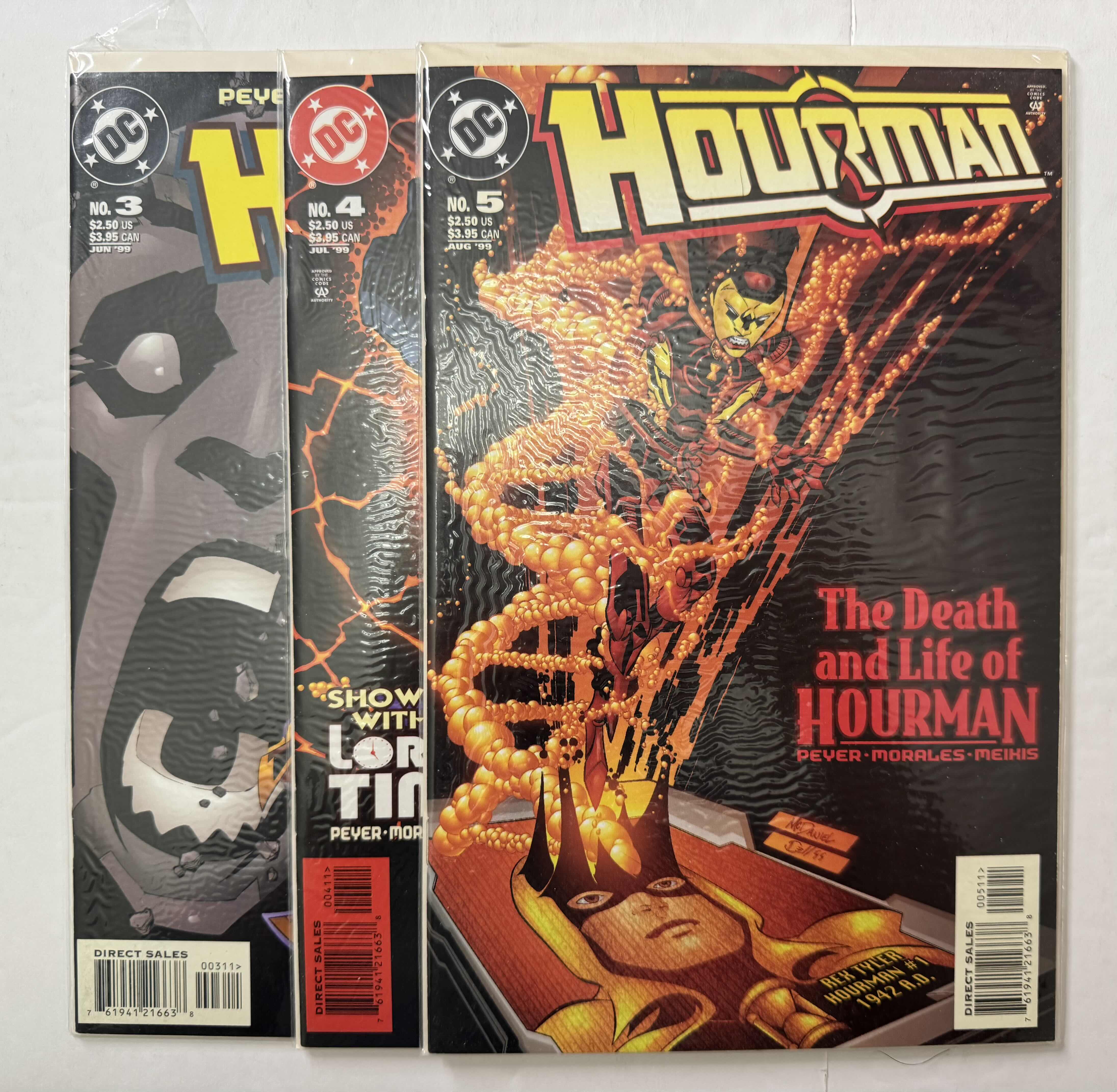 Photo 1 of 6- VINTAGE DC HOURMAN COMIC BOOKS