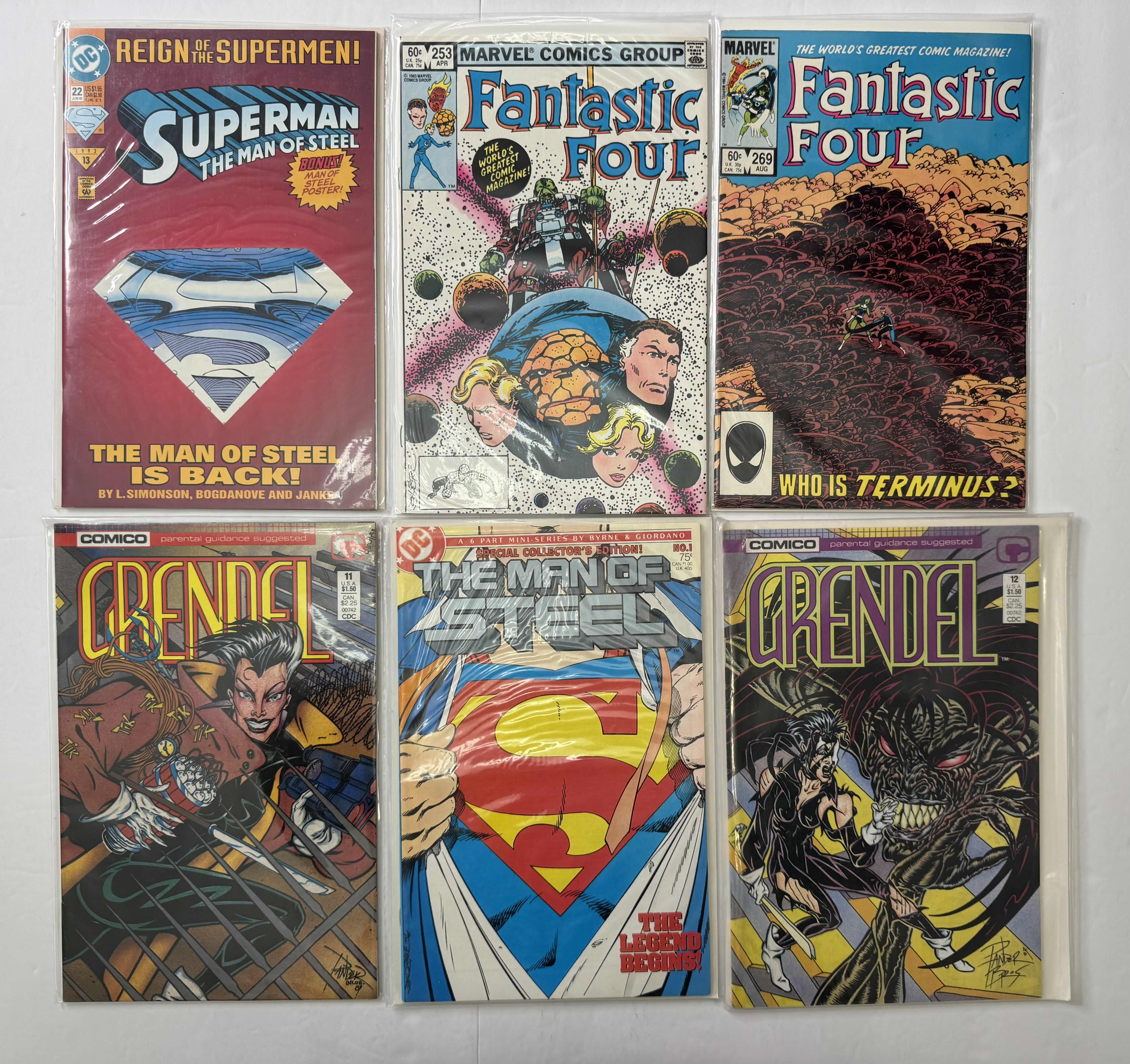 Photo 1 of 6- VINTAGE ASSORTED COMIC BOOKS