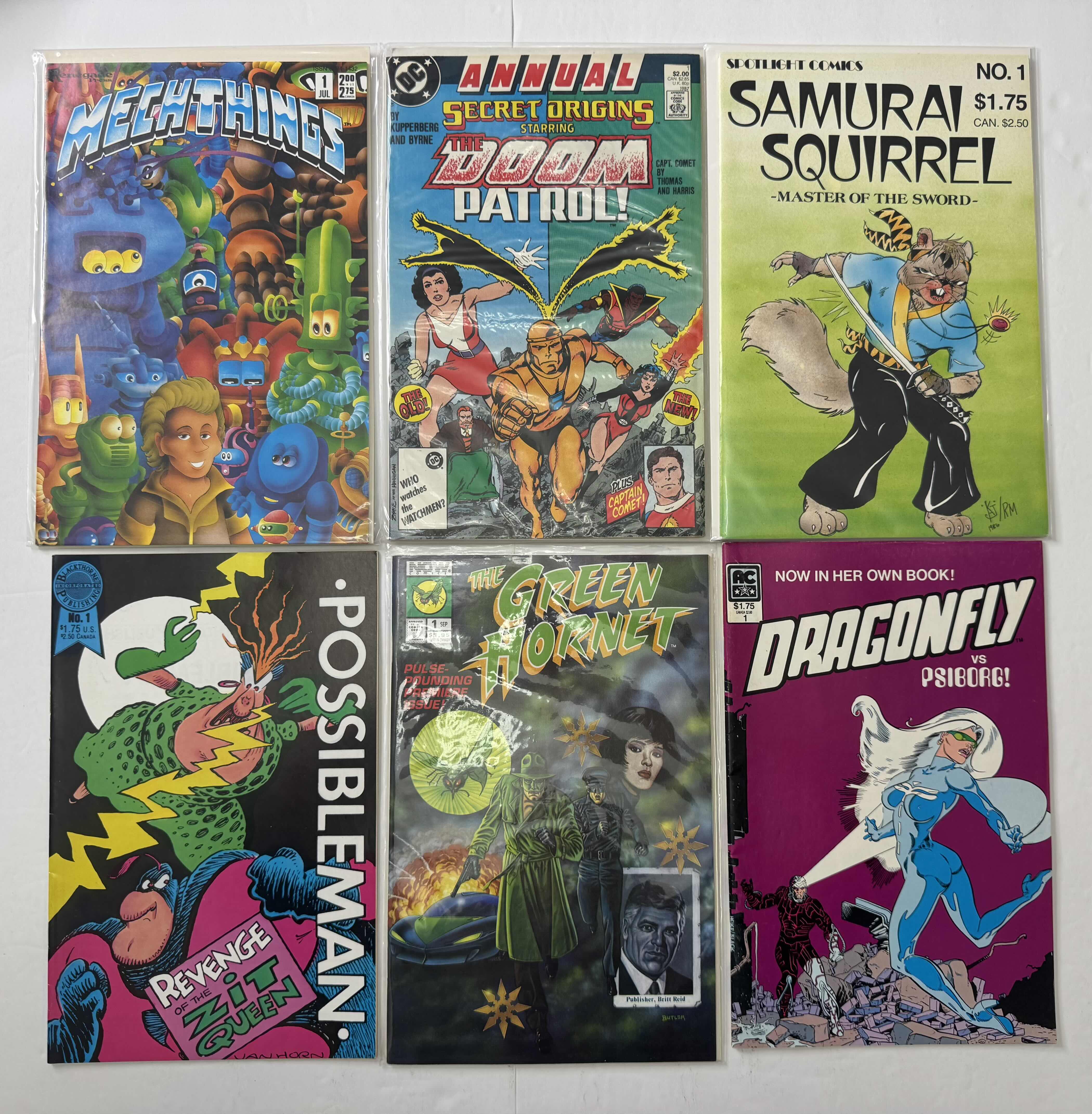 Photo 1 of 6- VINTAGE ASSORTED COMIC BOOKS