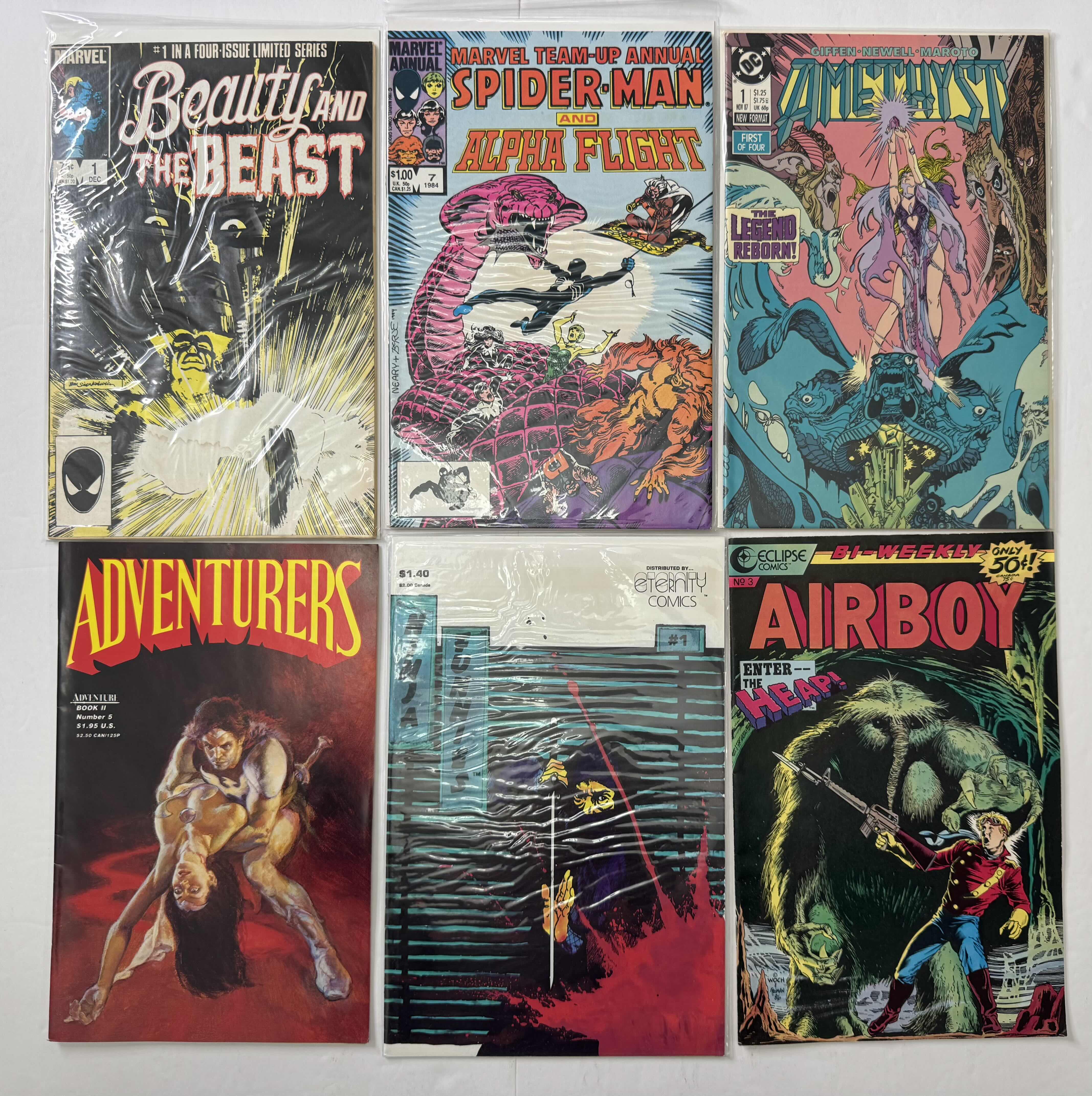 Photo 1 of 6- VINTAGE ASSORTED COMIC BOOKS