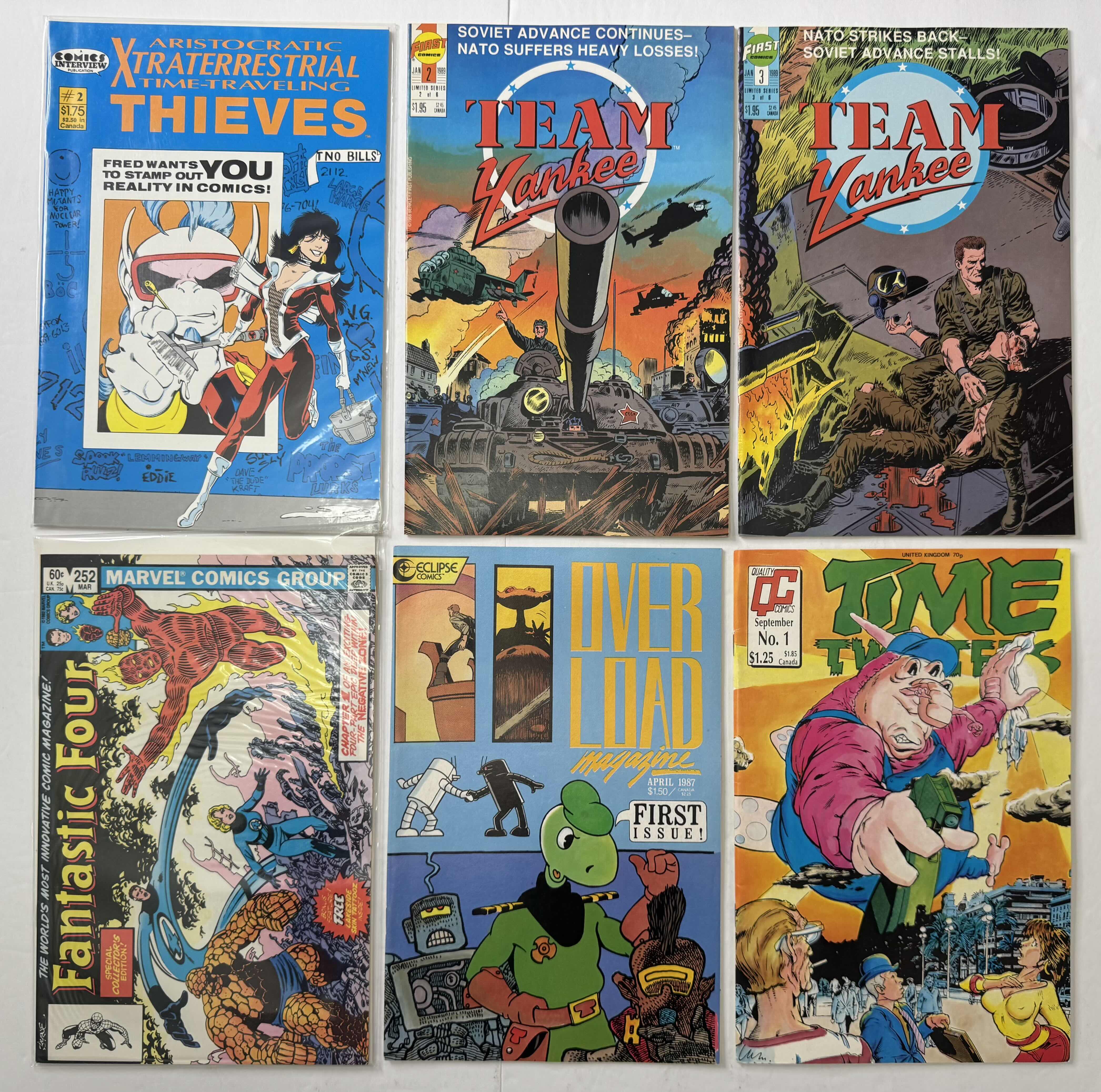 Photo 1 of 6- VINTAGE ASSORTED COMIC BOOKS