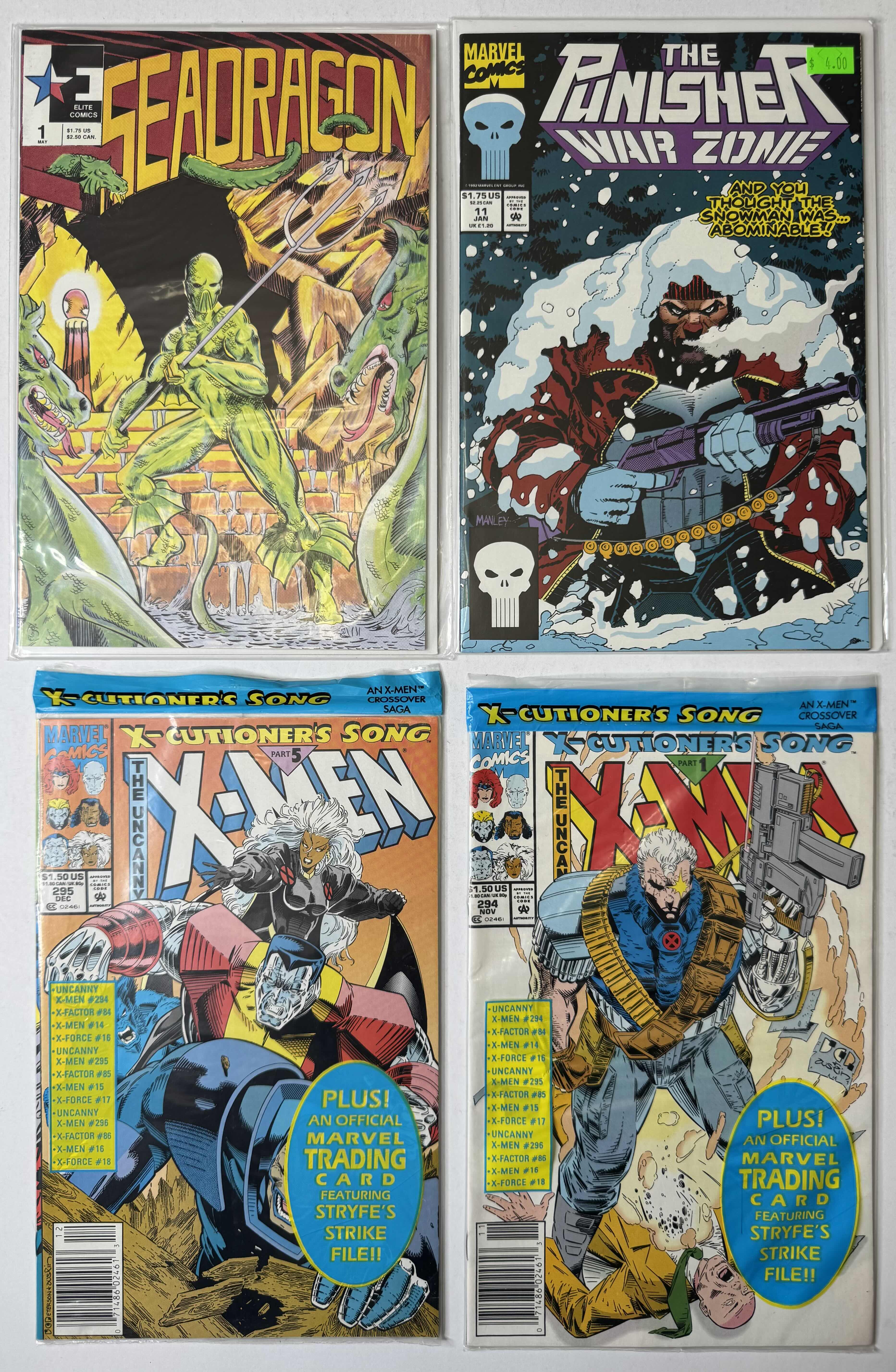 Photo 1 of 4-VINTAGE ASSORTED COMIC BOOKS