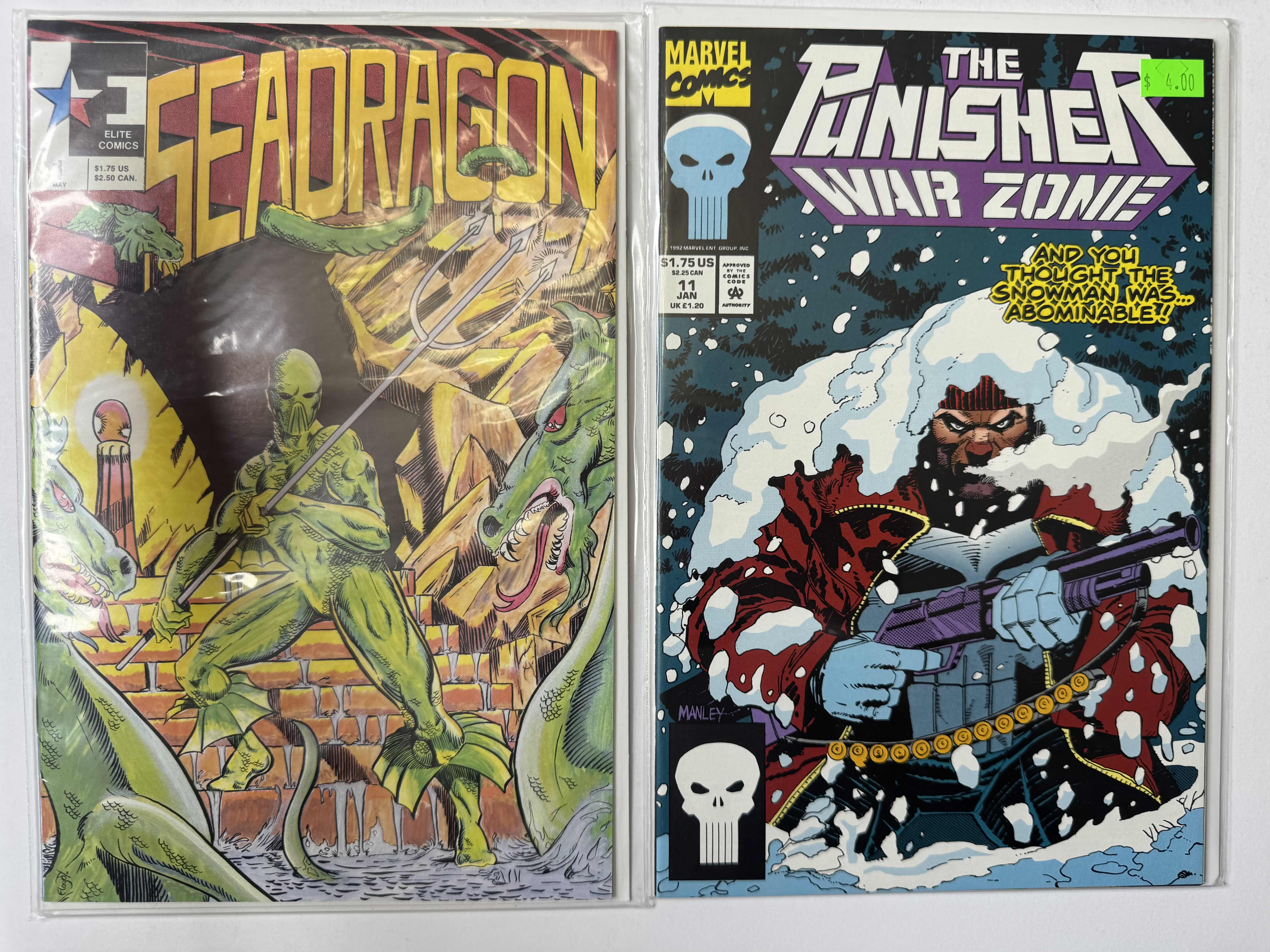 Photo 1 of 4-VINTAGE ASSORTED COMIC BOOKS