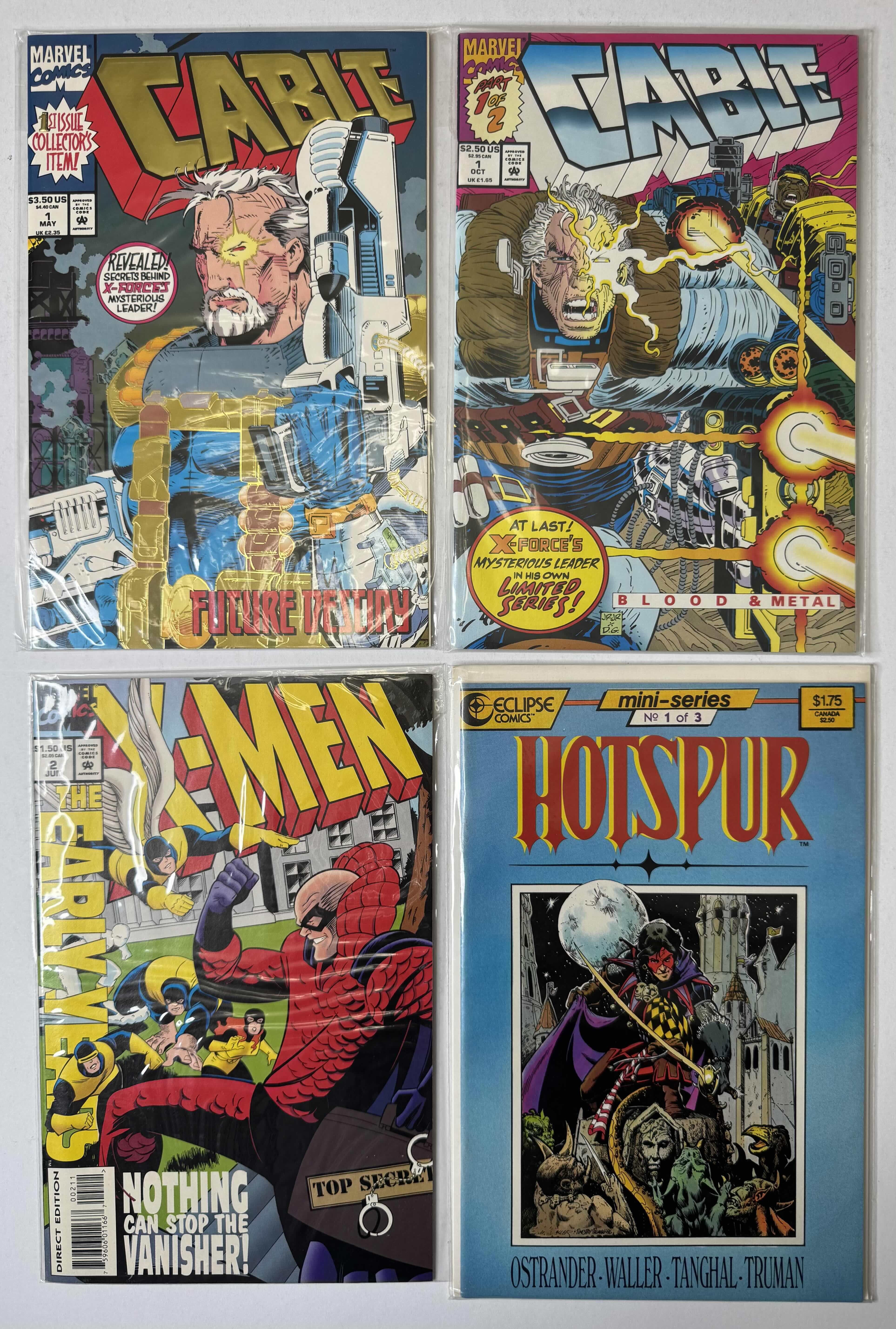 Photo 1 of 4-VINTAGE ASSORTED COMIC BOOKS