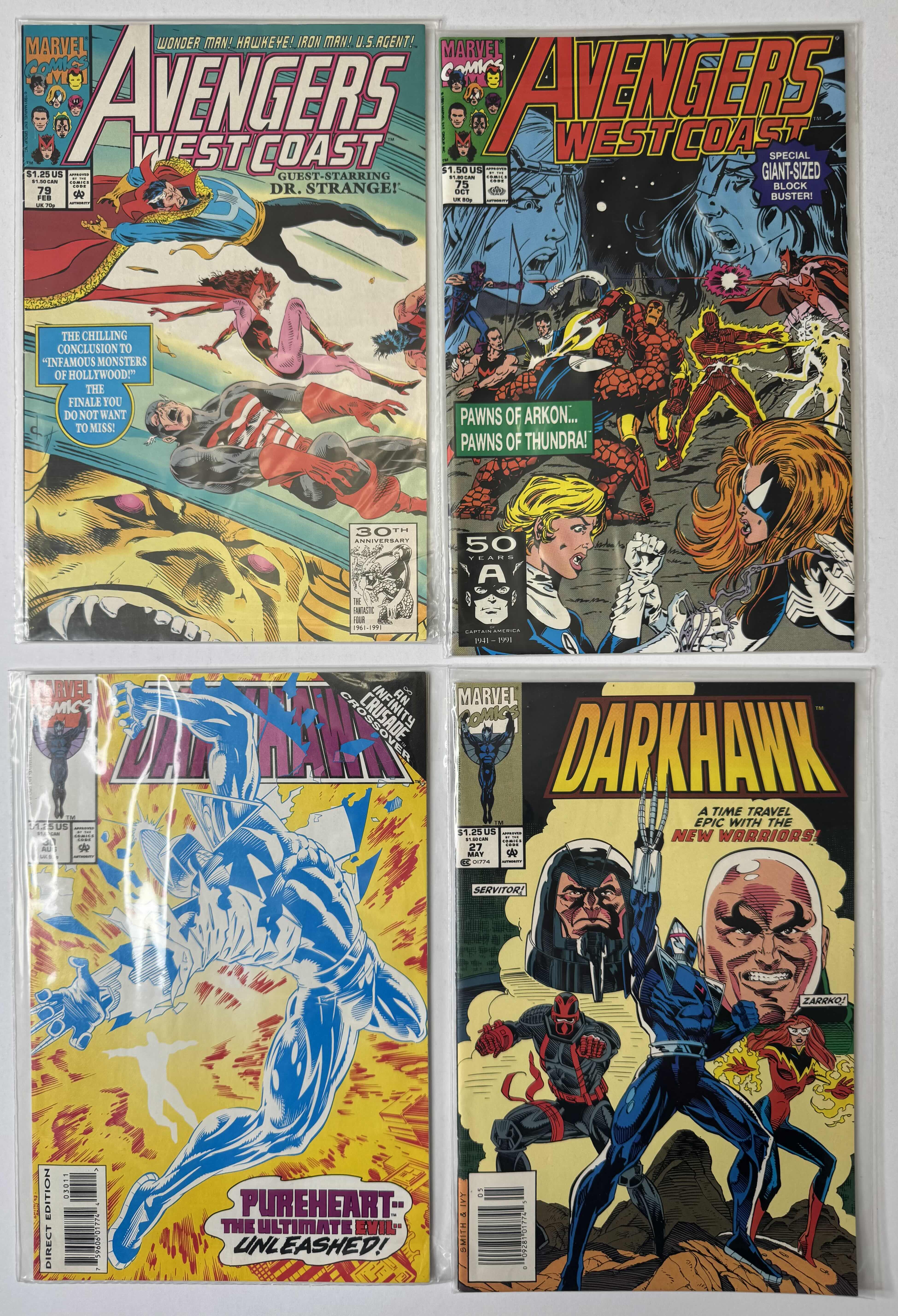 Photo 1 of 4-VINTAGE ASSORTED COMIC BOOKS