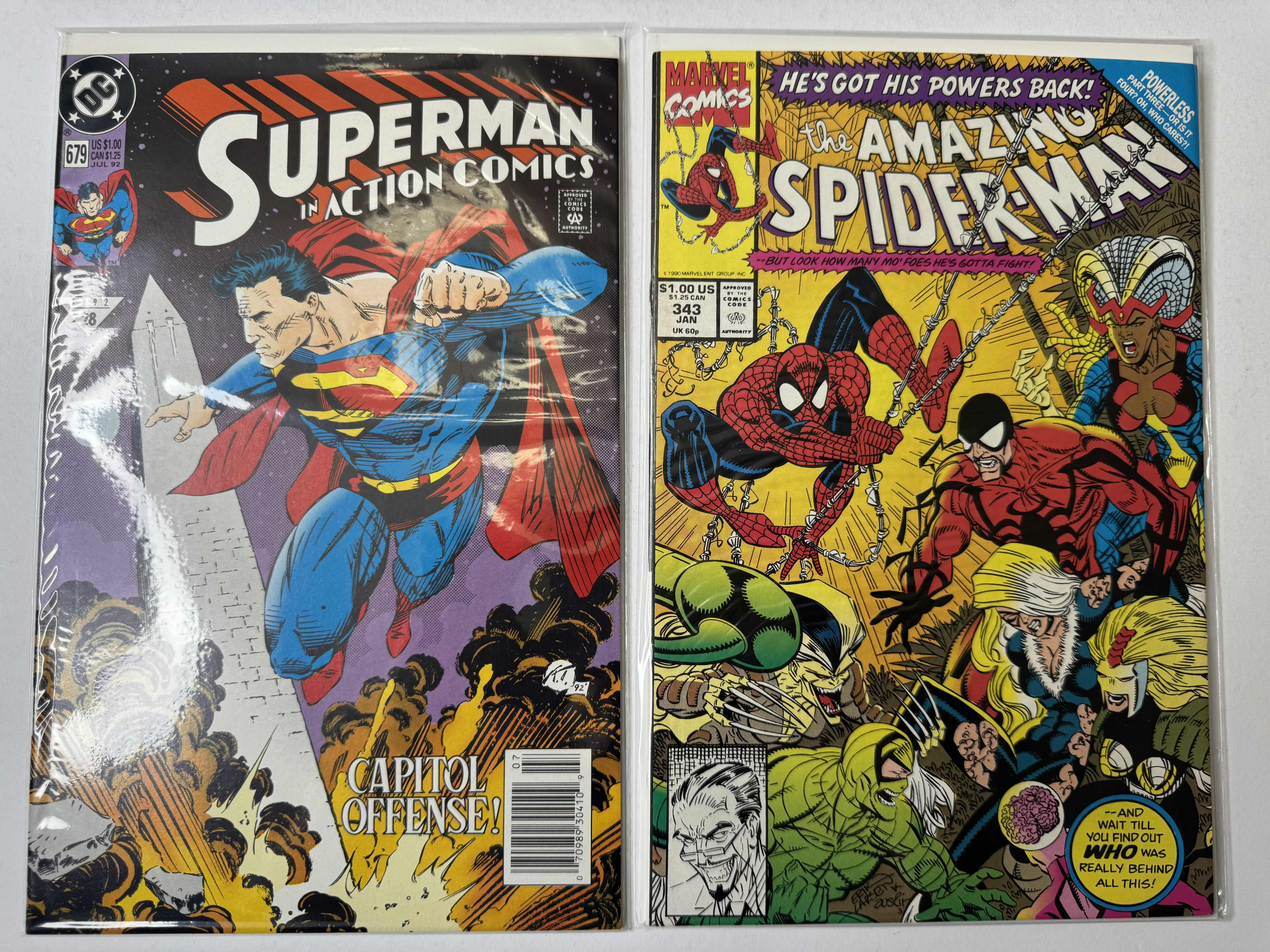 Photo 1 of 4-VINTAGE ASSORTED COMIC BOOKS