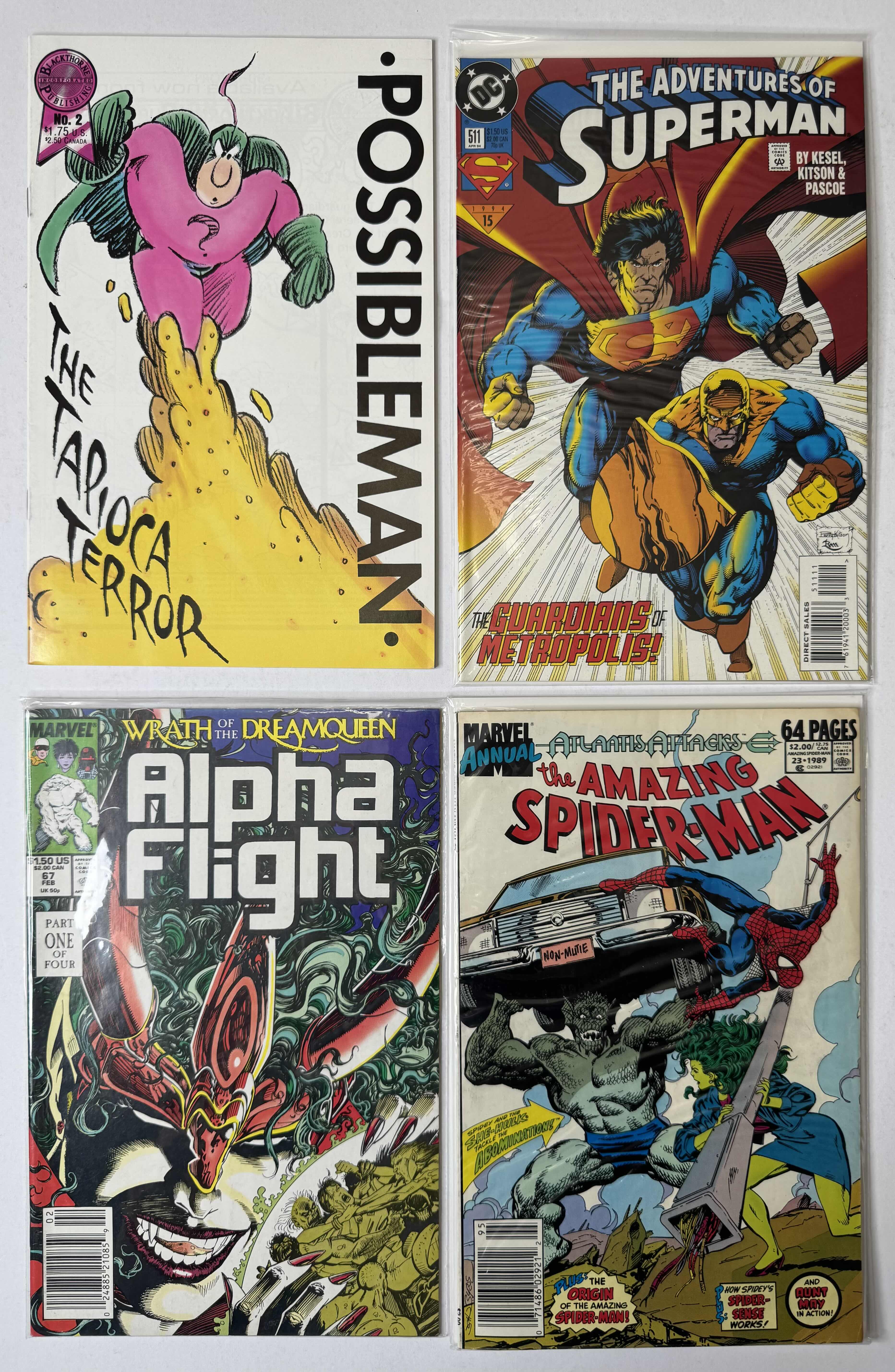 Photo 1 of 4-VINTAGE ASSORTED COMIC BOOKS