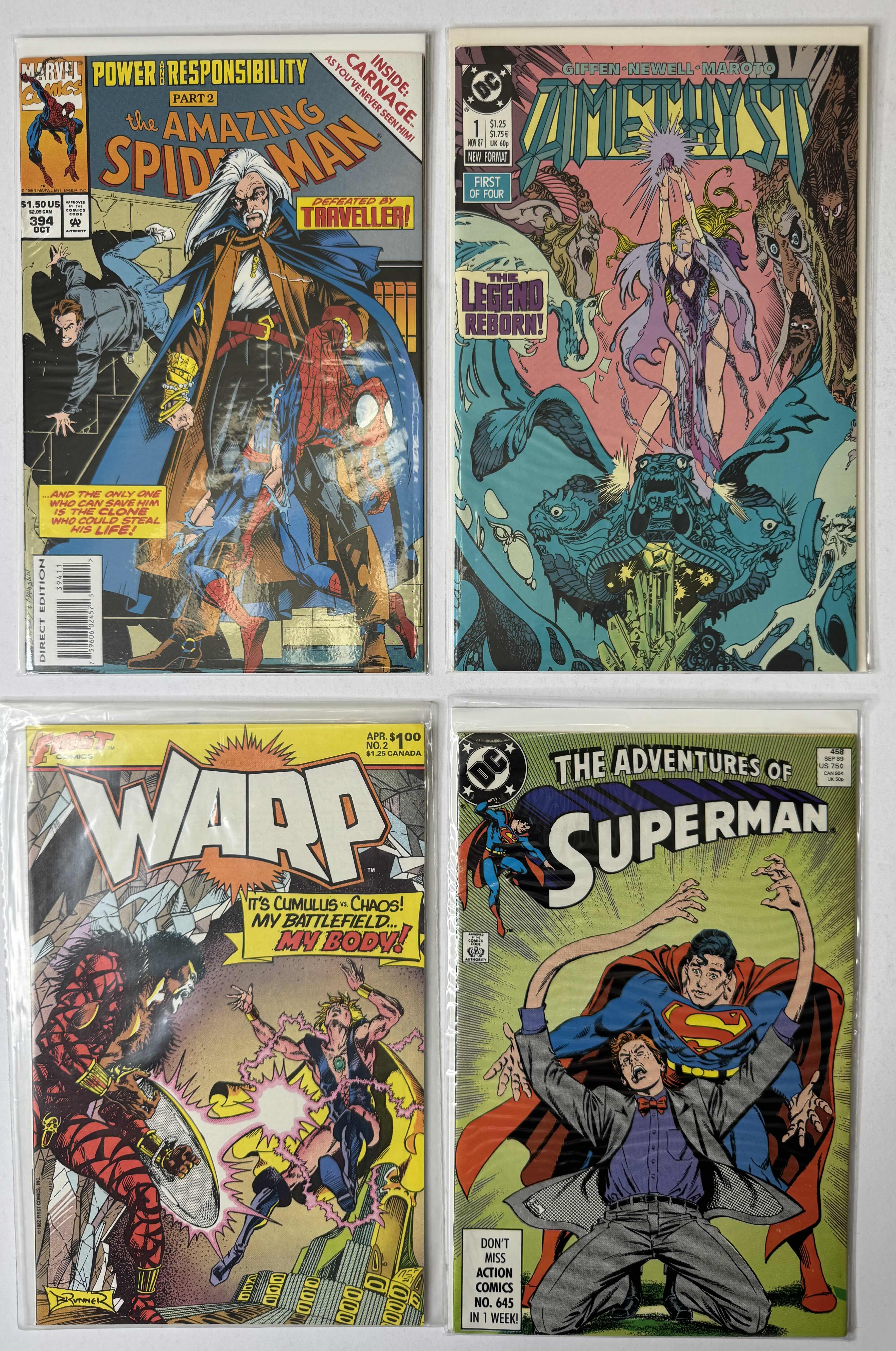 Photo 1 of 4-VINTAGE ASSORTED COMIC BOOKS