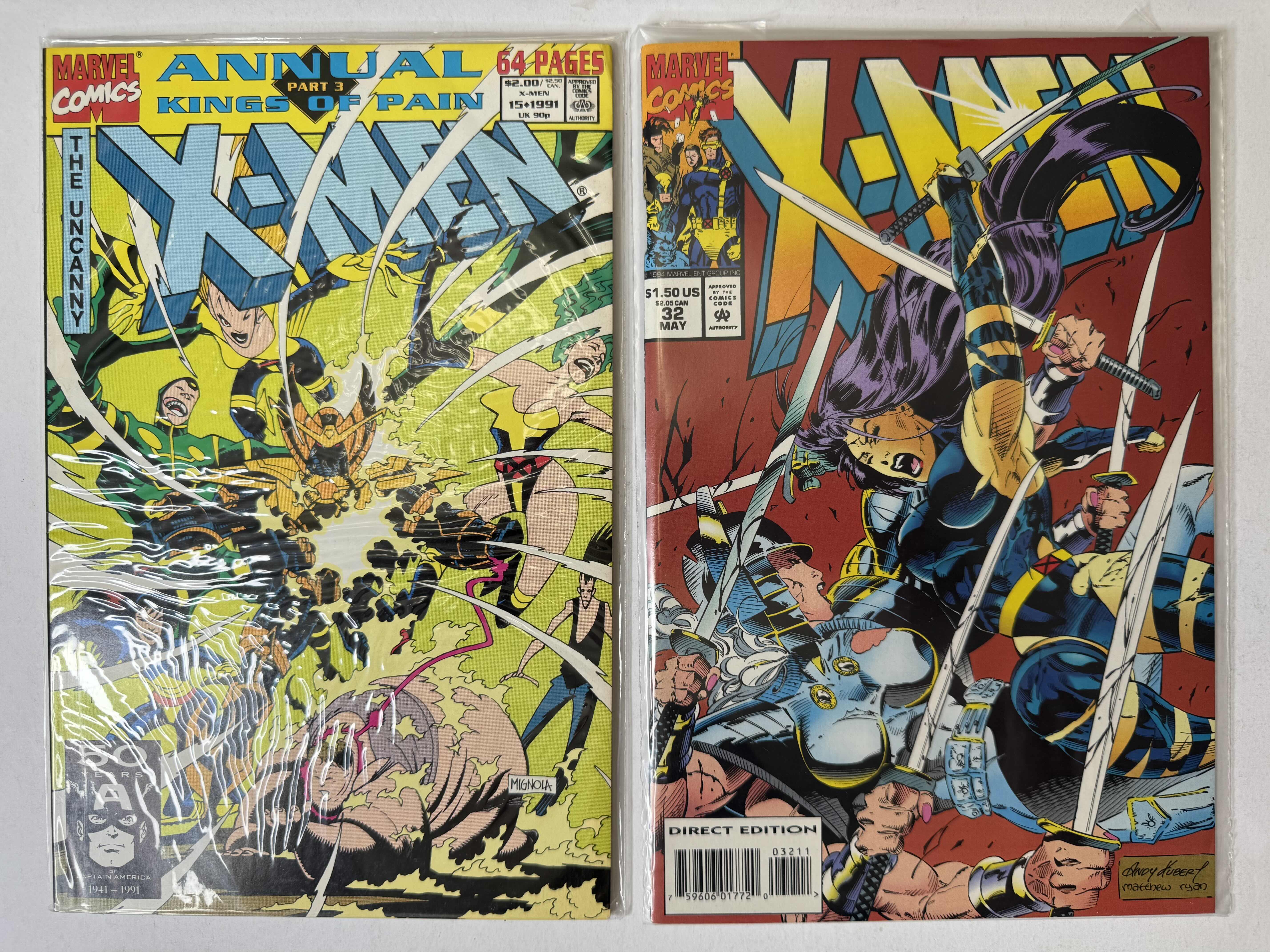Photo 1 of 4-VINTAGE X-MEN COMIC BOOKS