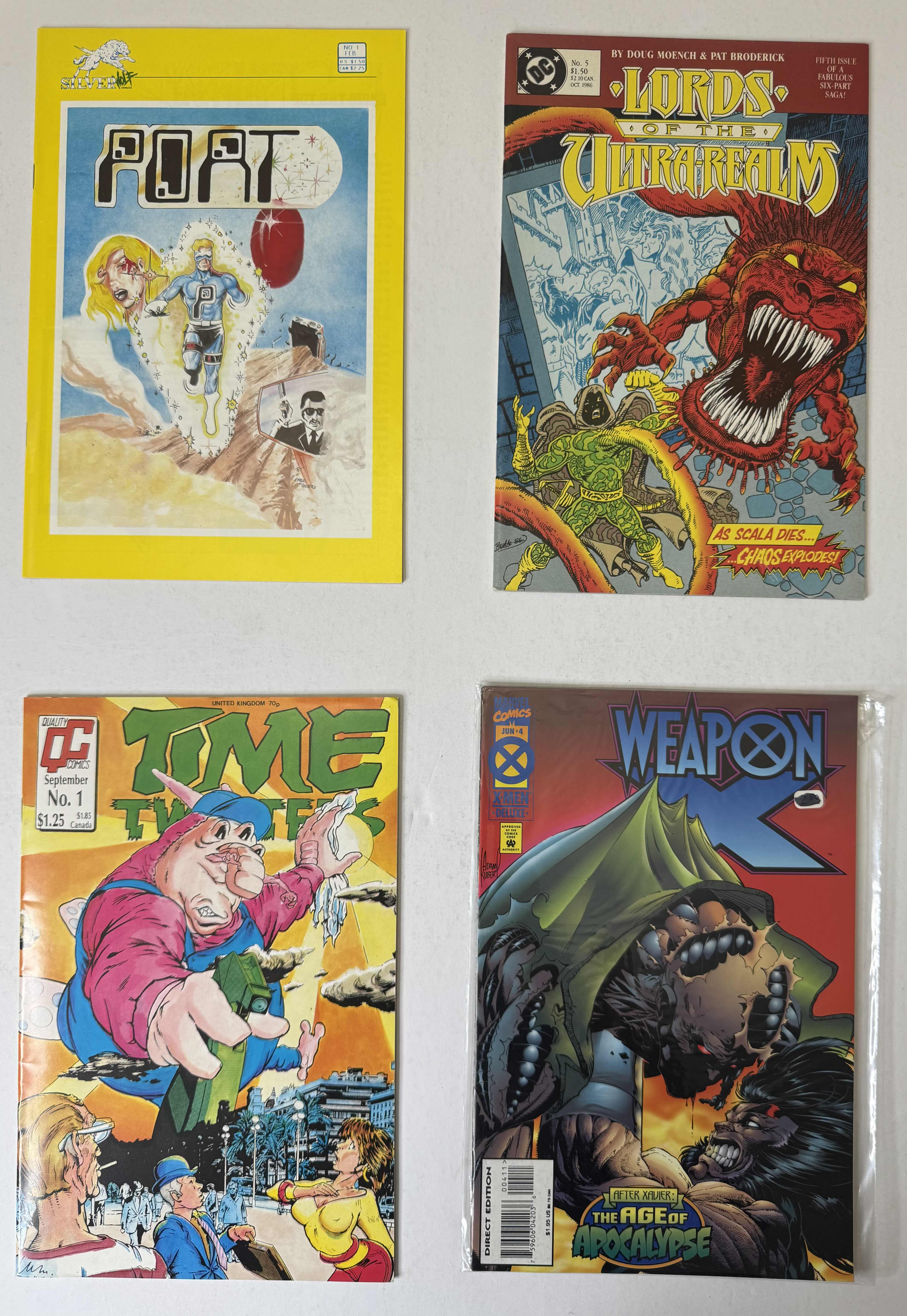 Photo 1 of 4-VINTAGE ASSORTED COMIC BOOKS
