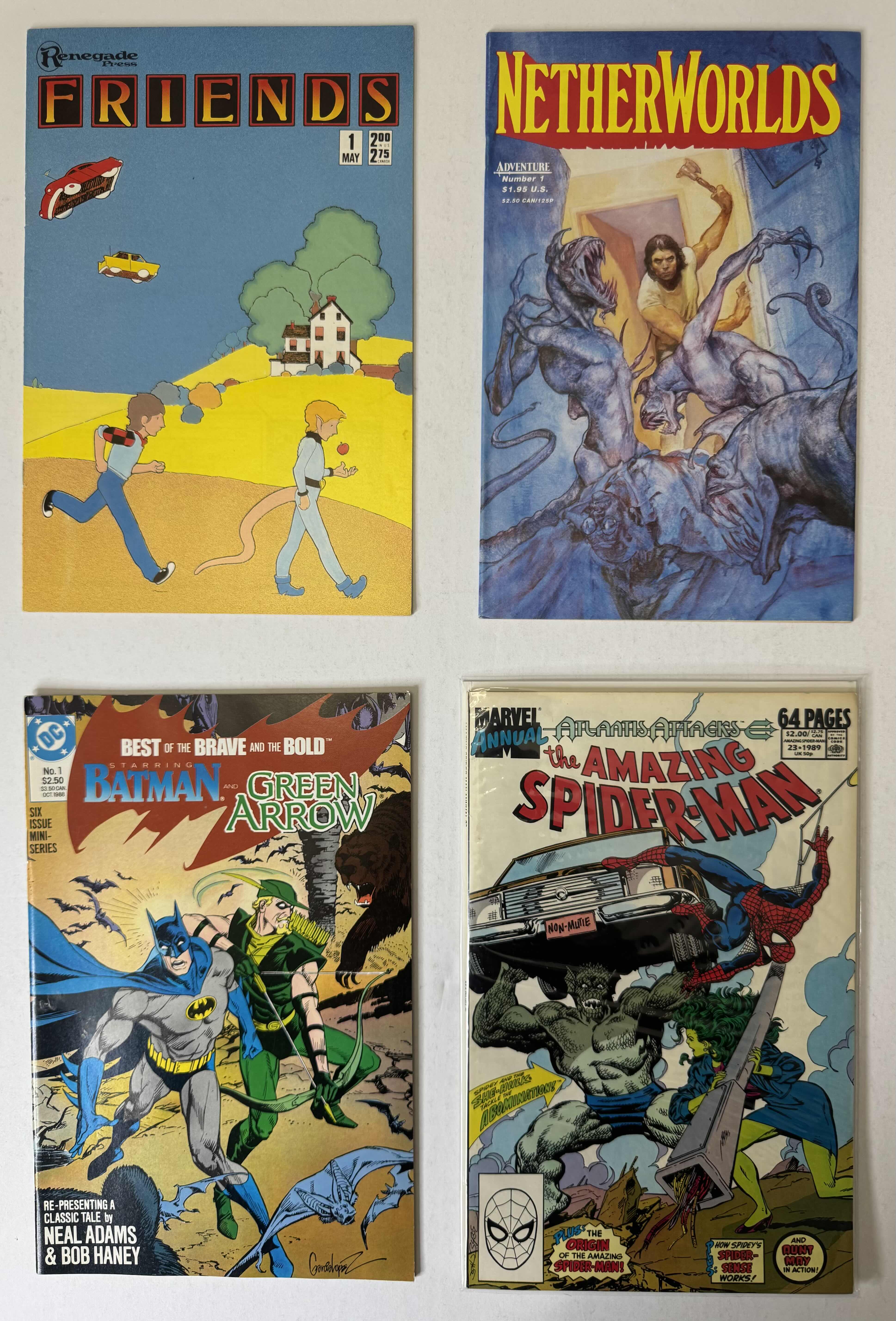Photo 1 of 4-VINTAGE ASSORTED COMIC BOOKS