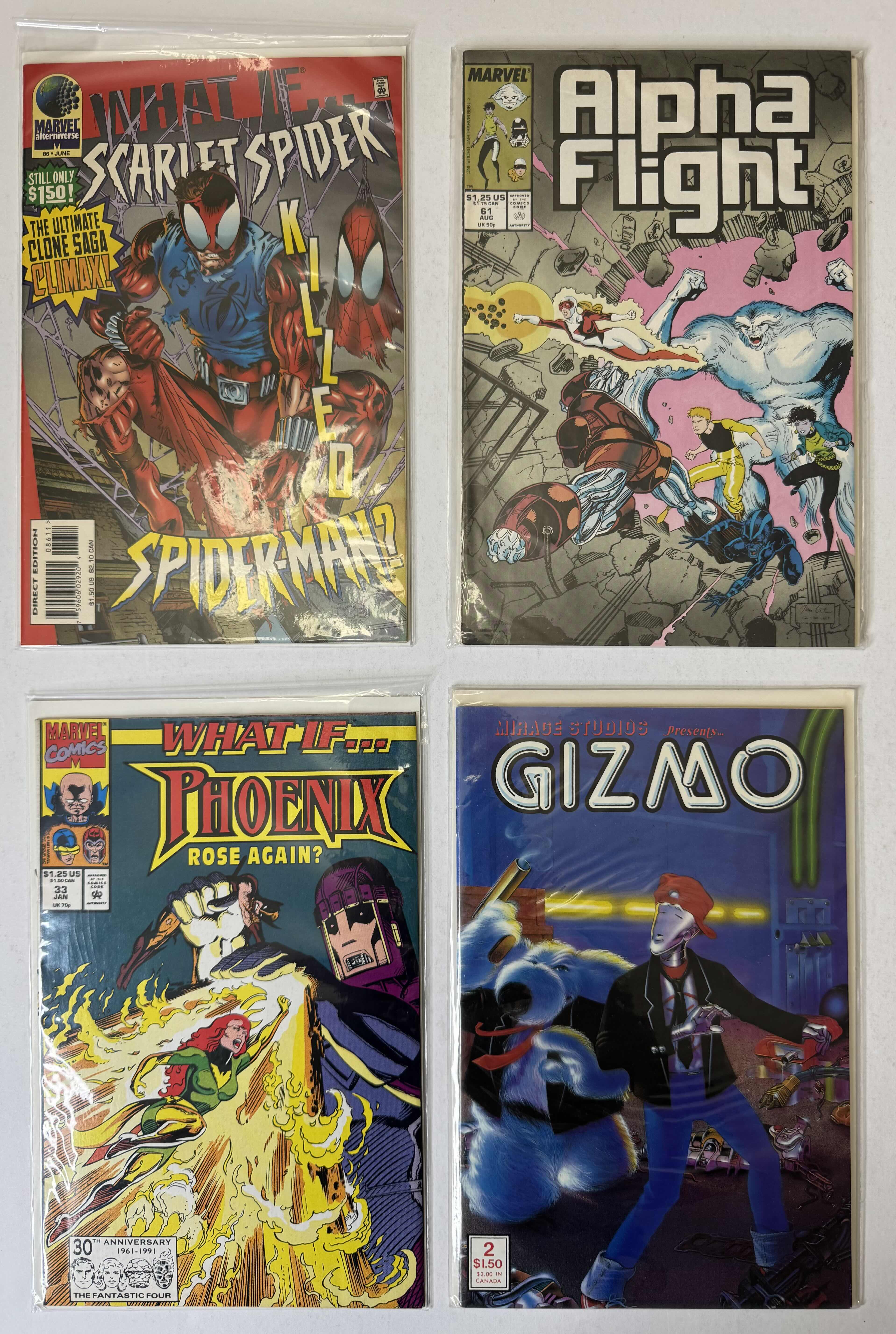 Photo 1 of 4-VINTAGE ASSORTED COMIC BOOKS