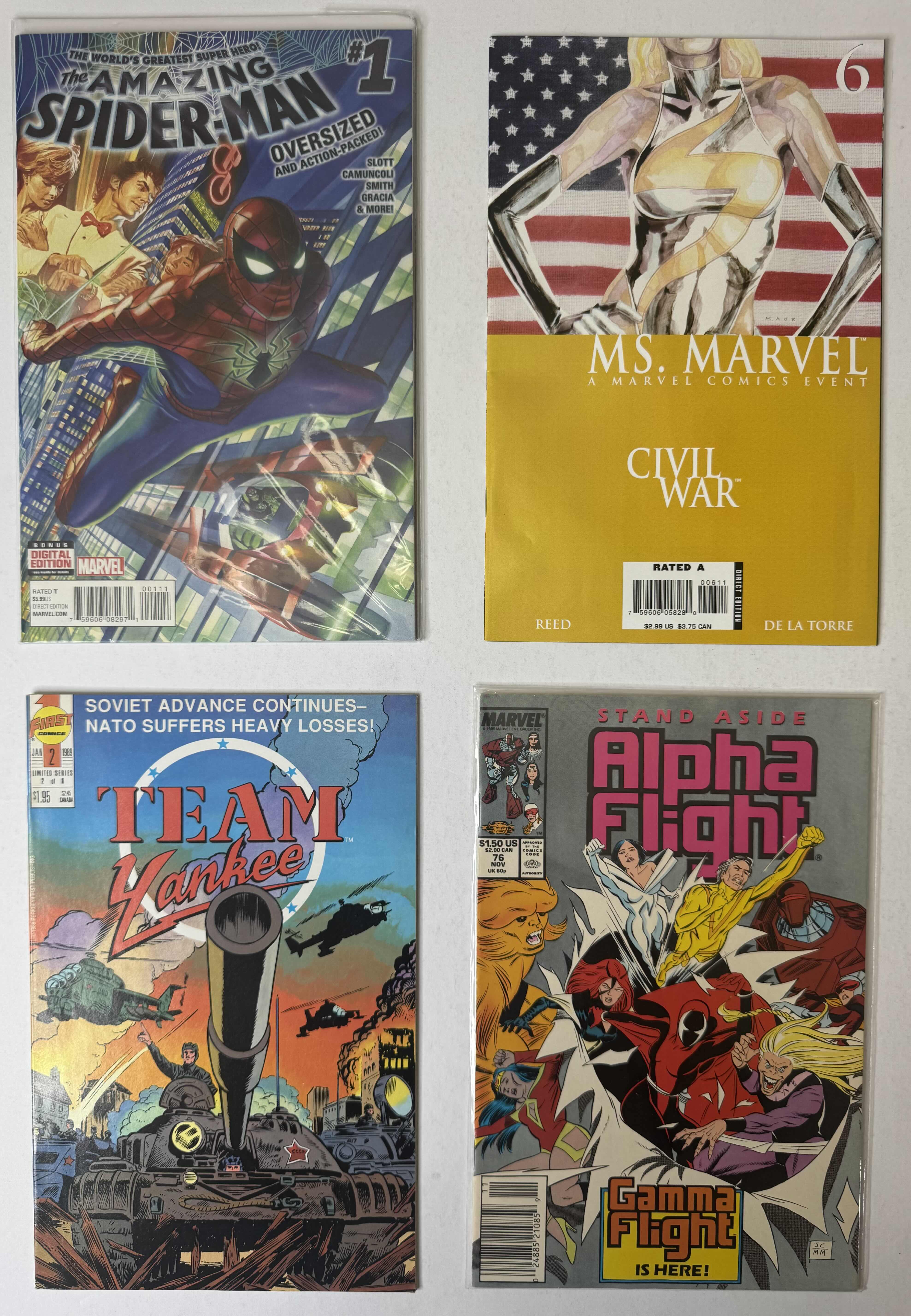 Photo 1 of 4-VINTAGE ASSORTED COMIC BOOKS