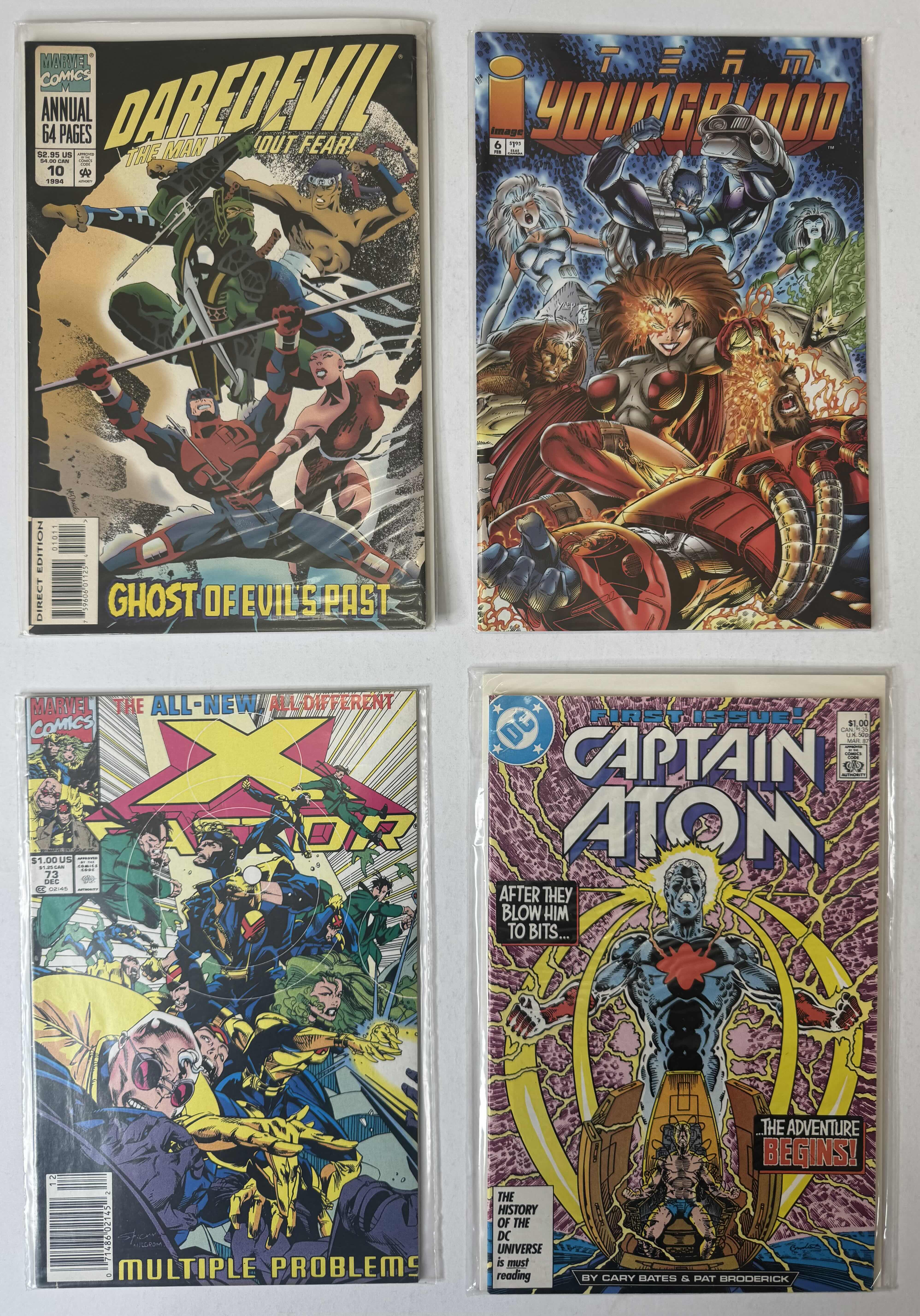 Photo 1 of 4-VINTAGE ASSORTED COMIC BOOKS