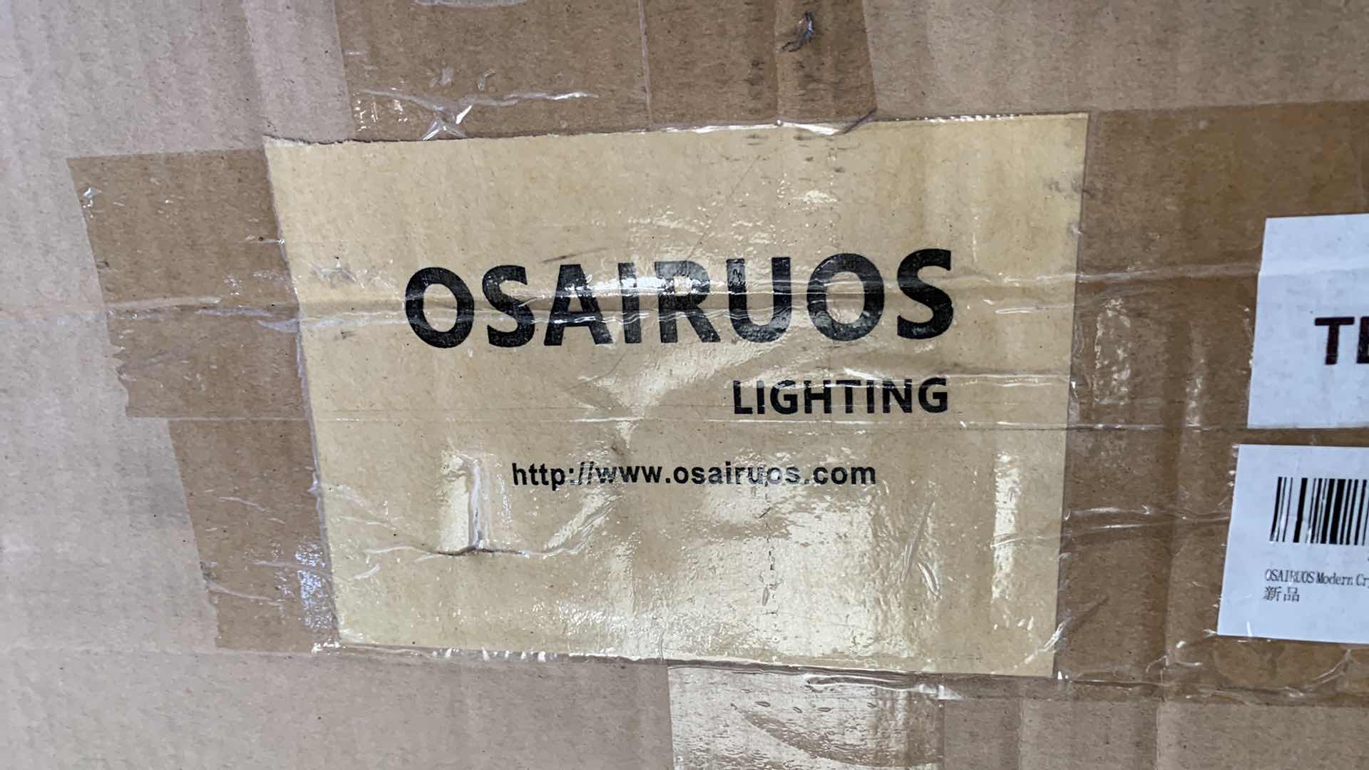 Photo 1 of GOLD TONE LIGHTING CHANDELIER MODEL OS855A-600