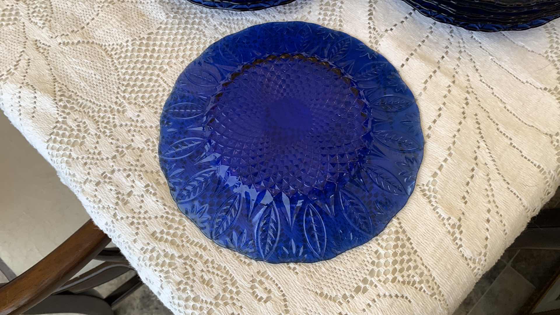 Photo 1 of 12 AVON COBALT SALAD DISHES