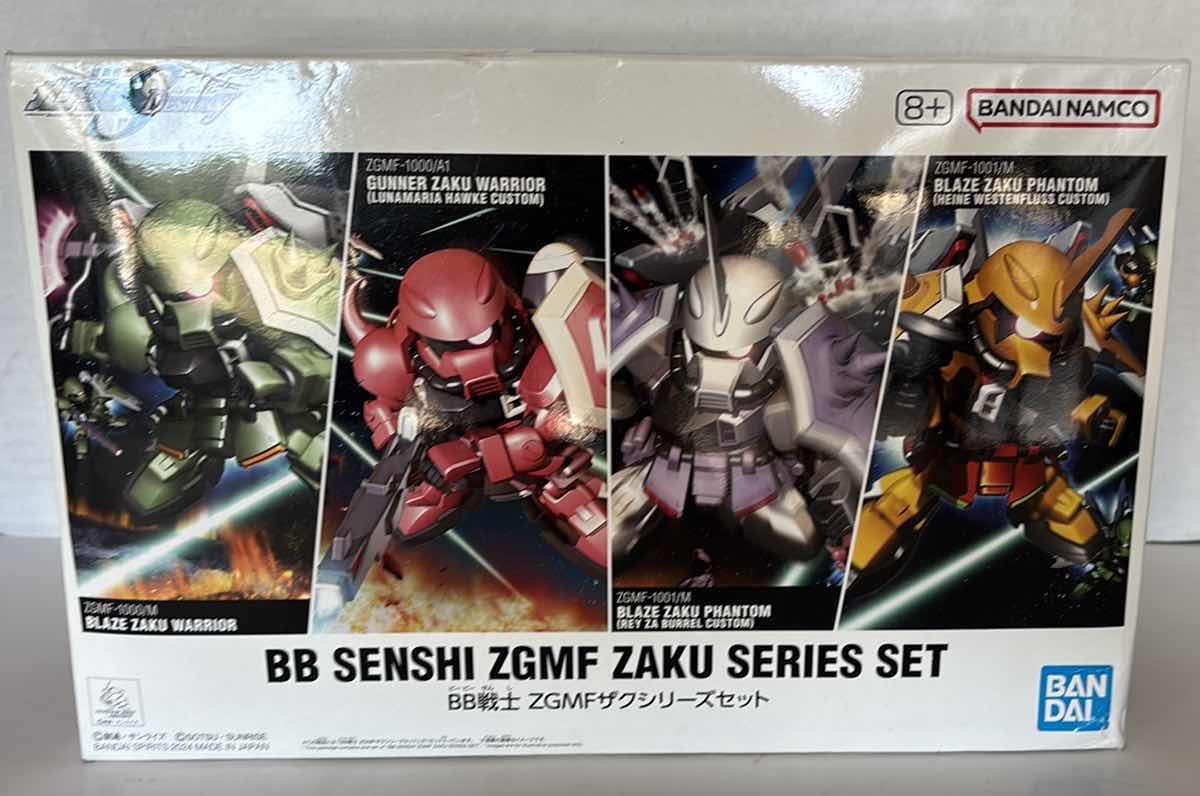 Photo 1 of BB SENSHI ZGMF ZAKU SERIES SET