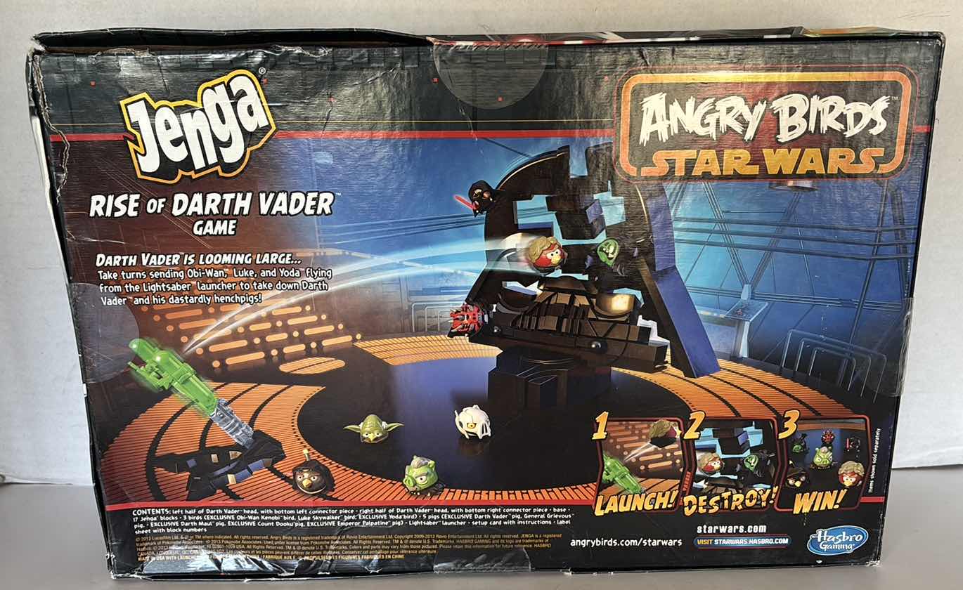 Photo 1 of ANGRY BIRDS STAR WARS JENGA RISE OF DARTH VADER GAME