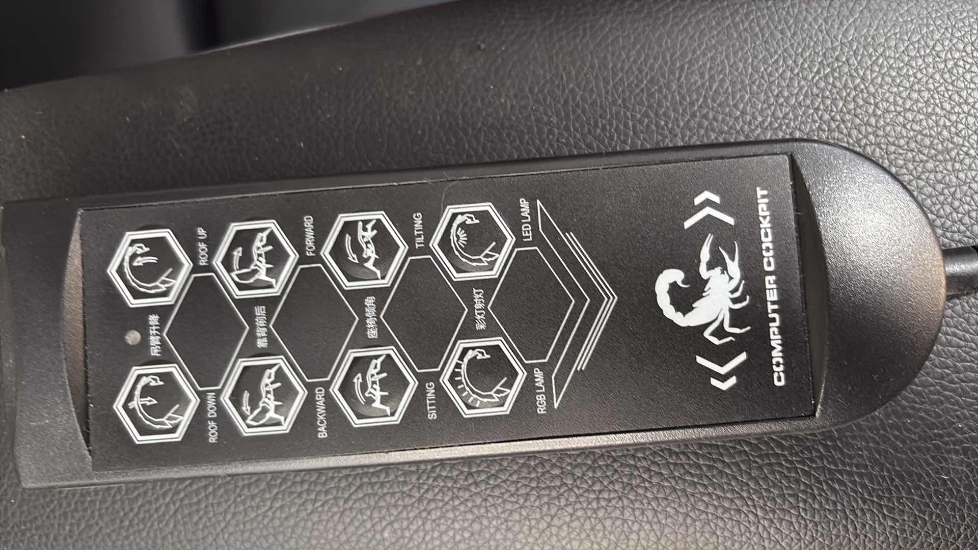 Photo 1 of IMPERATOR SCORPION GAMING CHAIR WITH CURVED MONITOR AND BOSE SPEAKERS