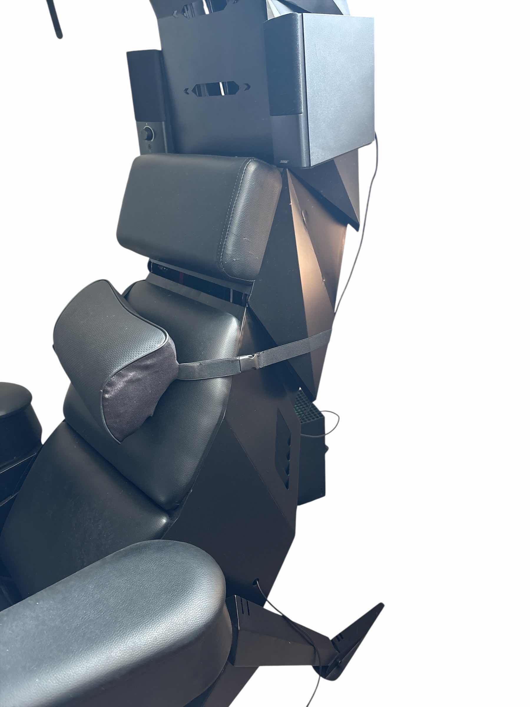 Photo 1 of IMPERATOR SCORPION GAMING CHAIR WITH CURVED MONITOR AND BOSE SPEAKERS