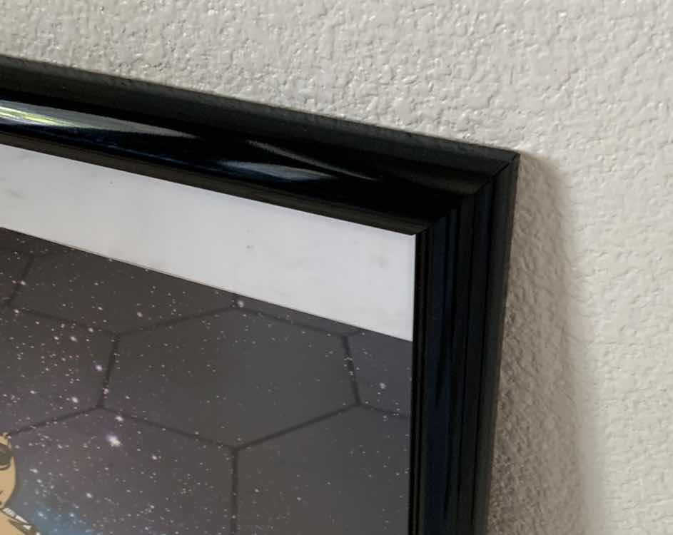 Photo 1 of "NEW ADVENTUES AWAKEN" STAR WARS/CALVIN HOBBES MASHUP POSTER 20" X 14"