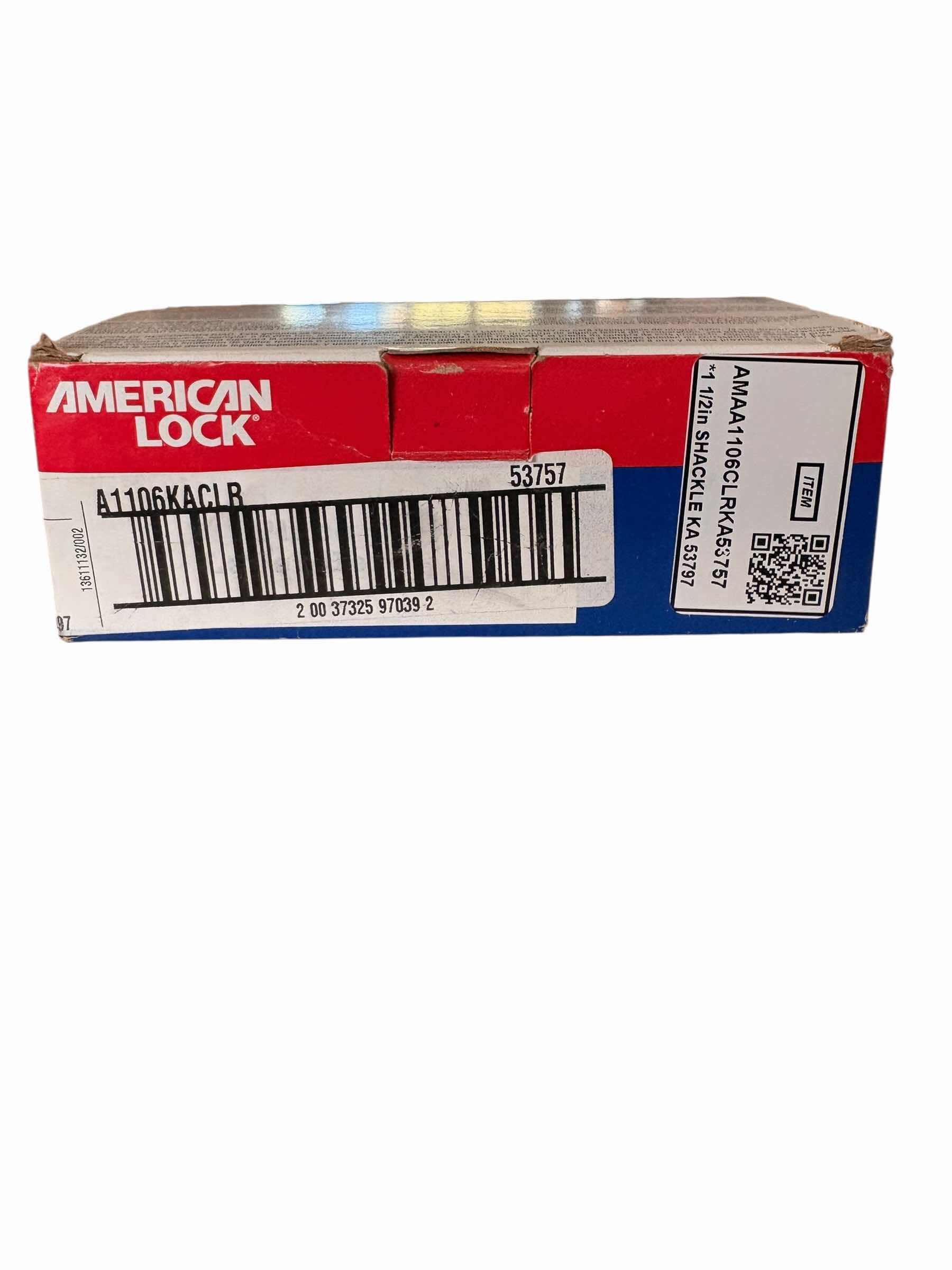 Photo 1 of AMERICAN LOCK 1 1/2” SHACKLE