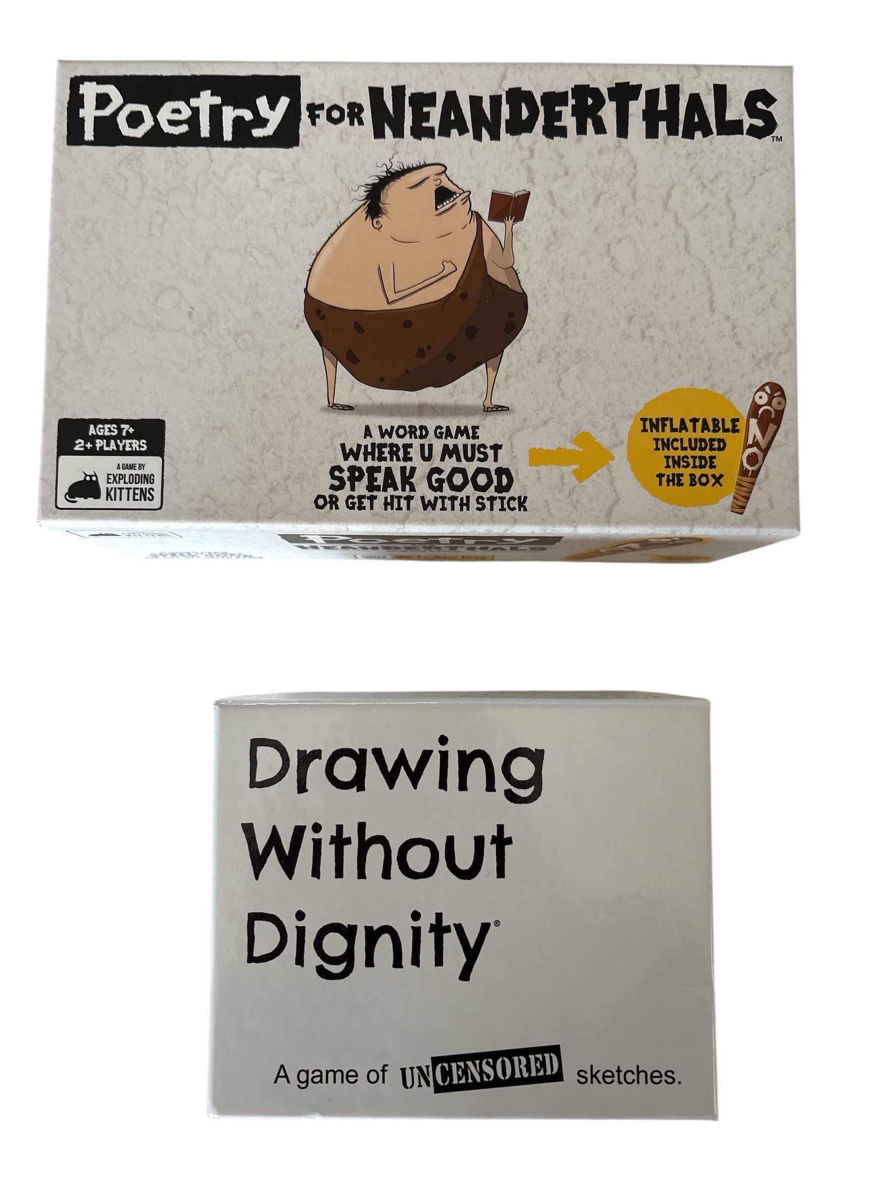 Photo 1 of $30 (2)PCS ADULT CARD GAMES