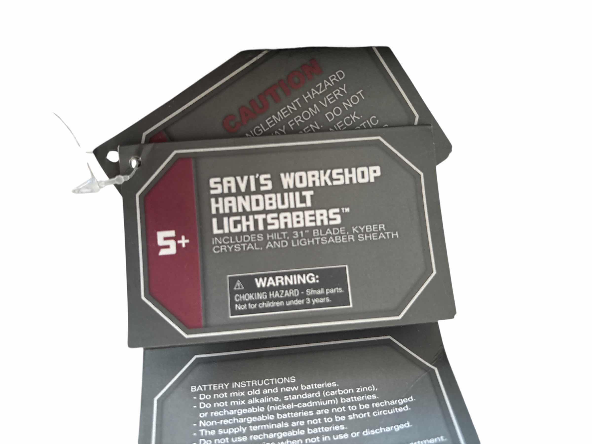 Photo 1 of $299 STAR WARS SAVIS WORKSHOP HANDBUILT LIGHT SABER H43”