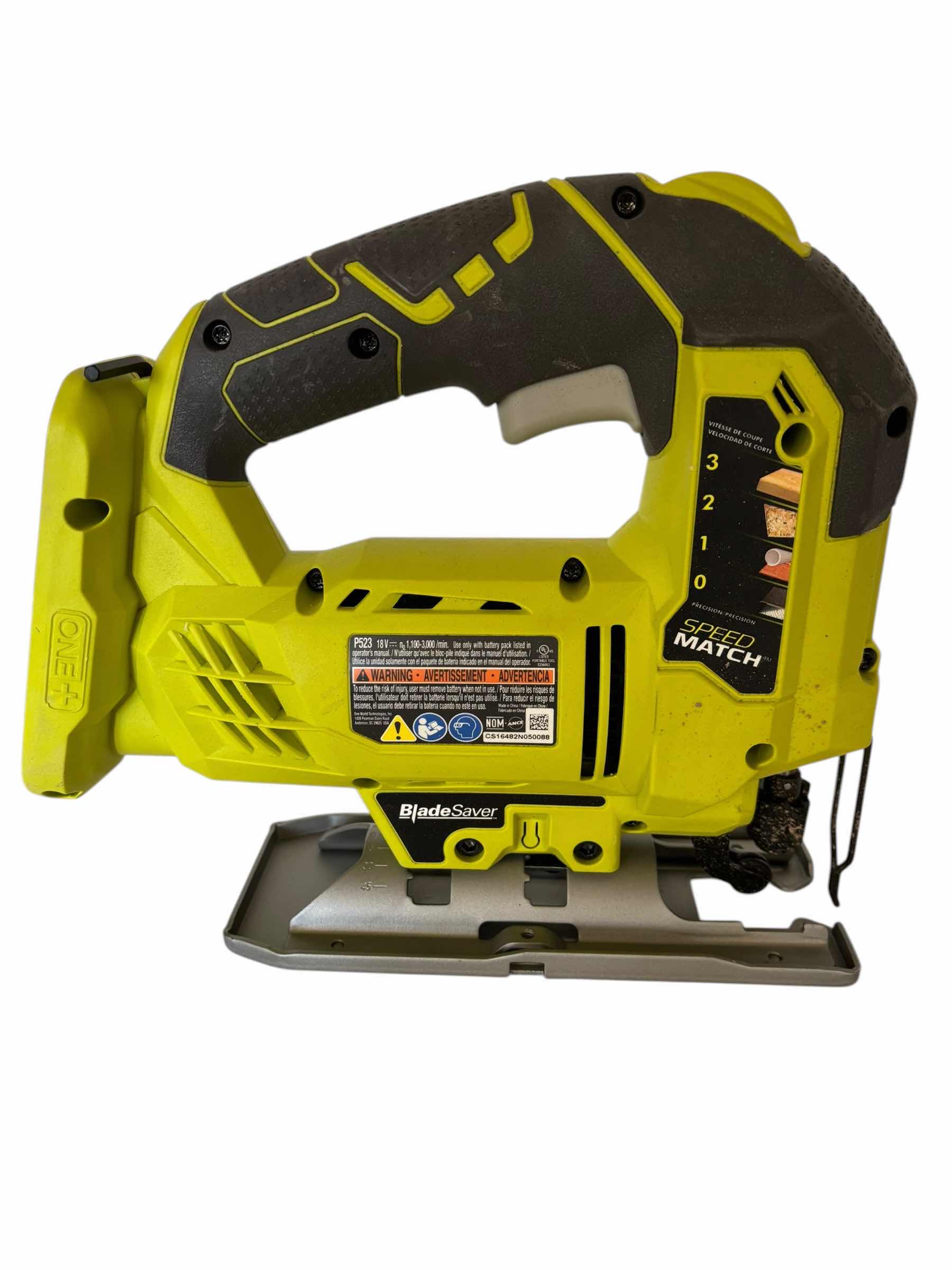 Photo 1 of $70 RYOBI ORBITAL JIGSAW